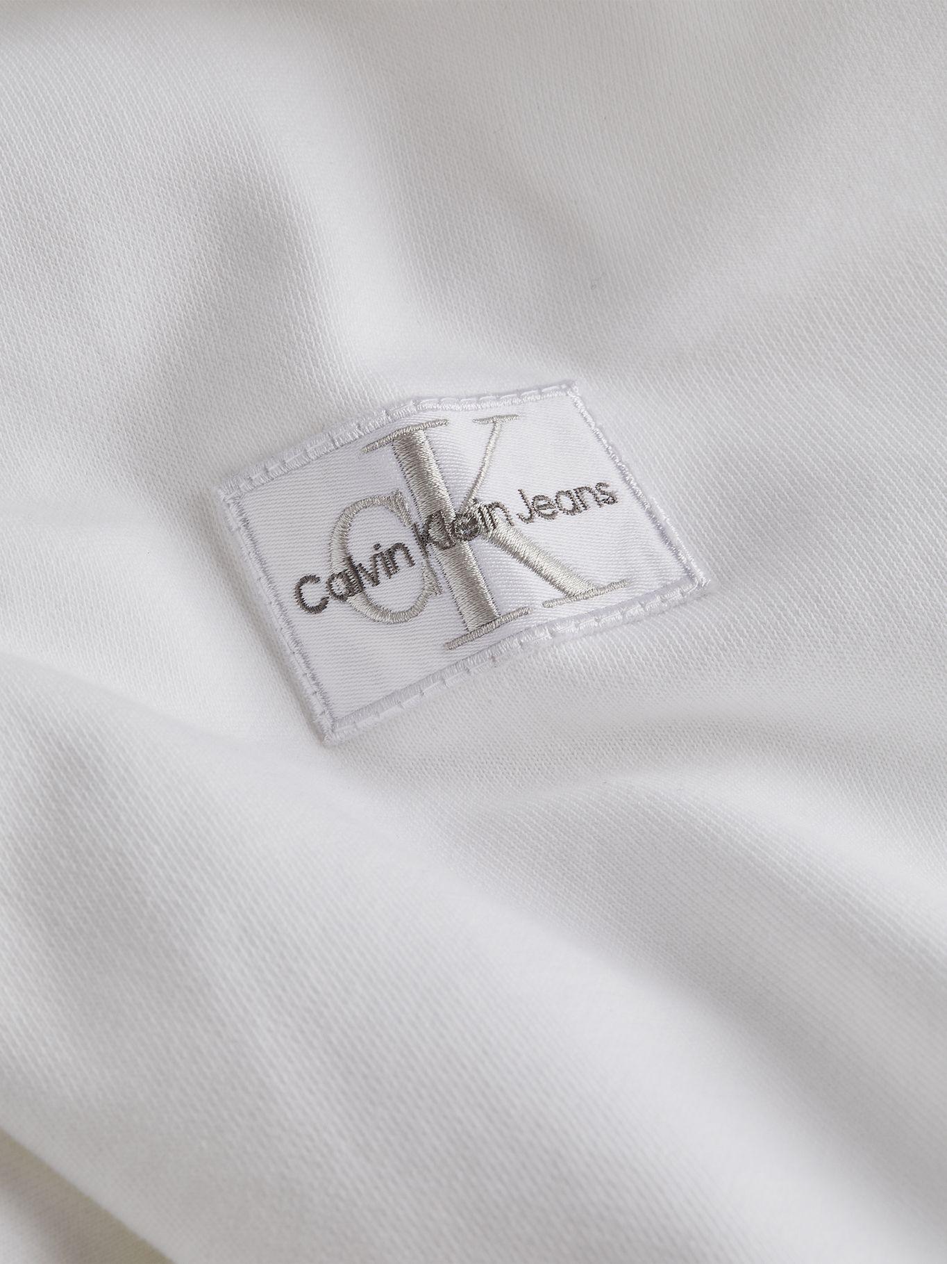 Polerón Back Faded Blanco Calvin Klein-3