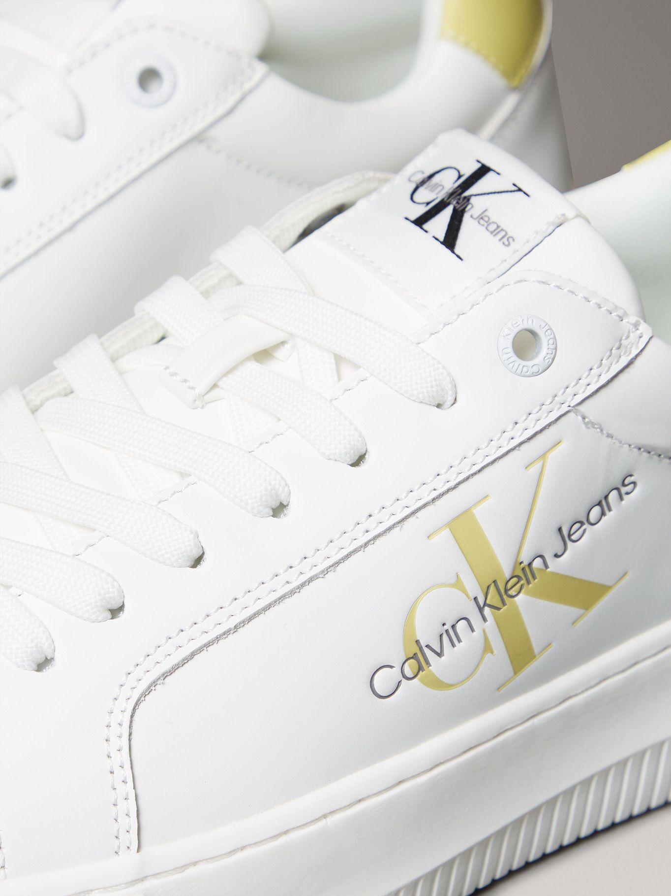 Zapatillas Chunky Cupsole Mono Blanco Calvin Klein-6