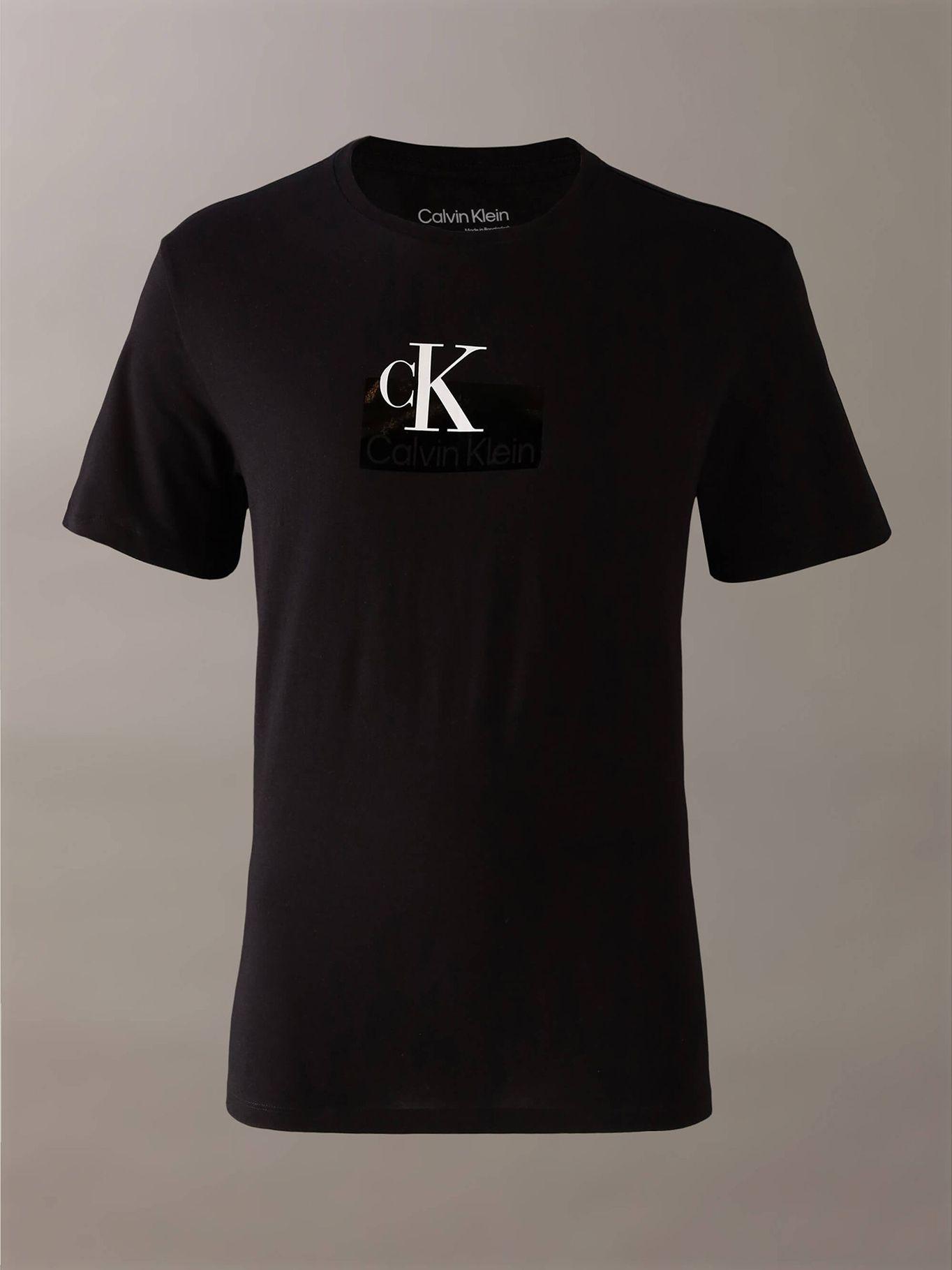 Polera Graphic Box Shine Negro Calvin Klein-4