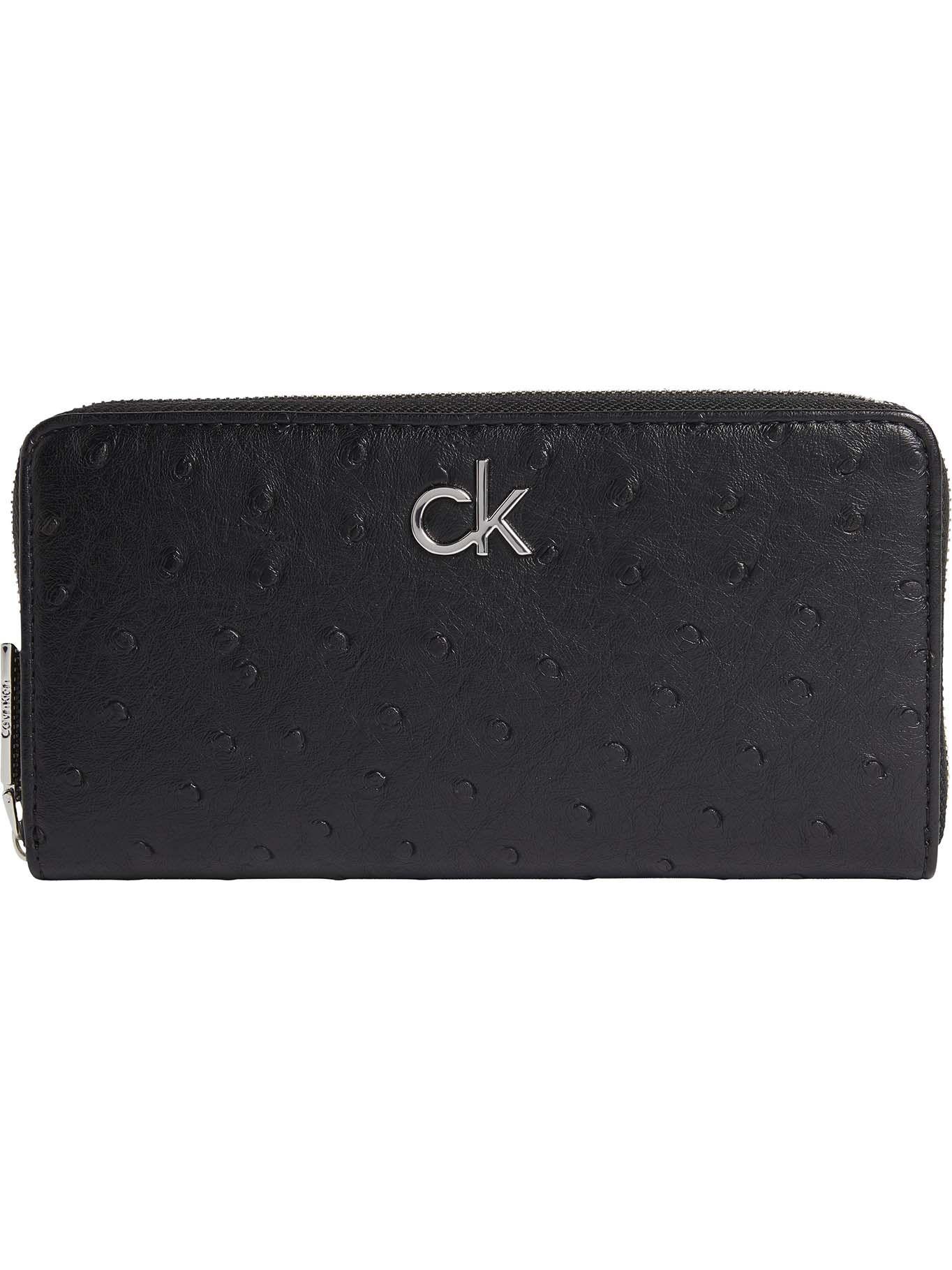 Billetera Re-Lock Slim Negro Calvin Klein-0