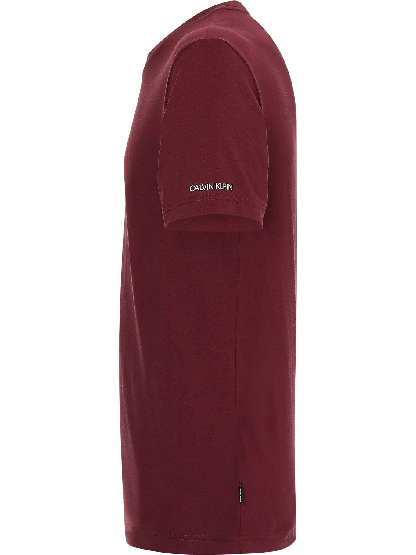 Polera Shadow Center Burdeo Calvin Klein Hombre-1