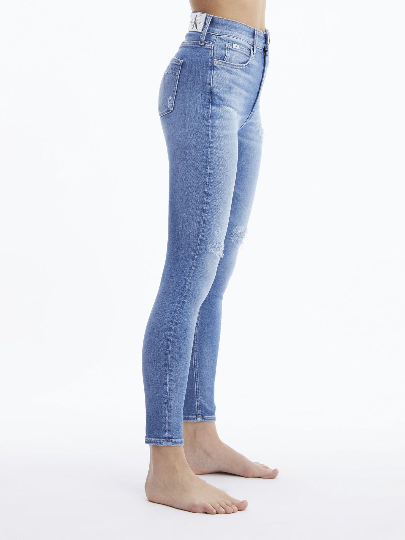 Jeans High Rise Skinny Ankle 620 Azul Calvin Klein-2