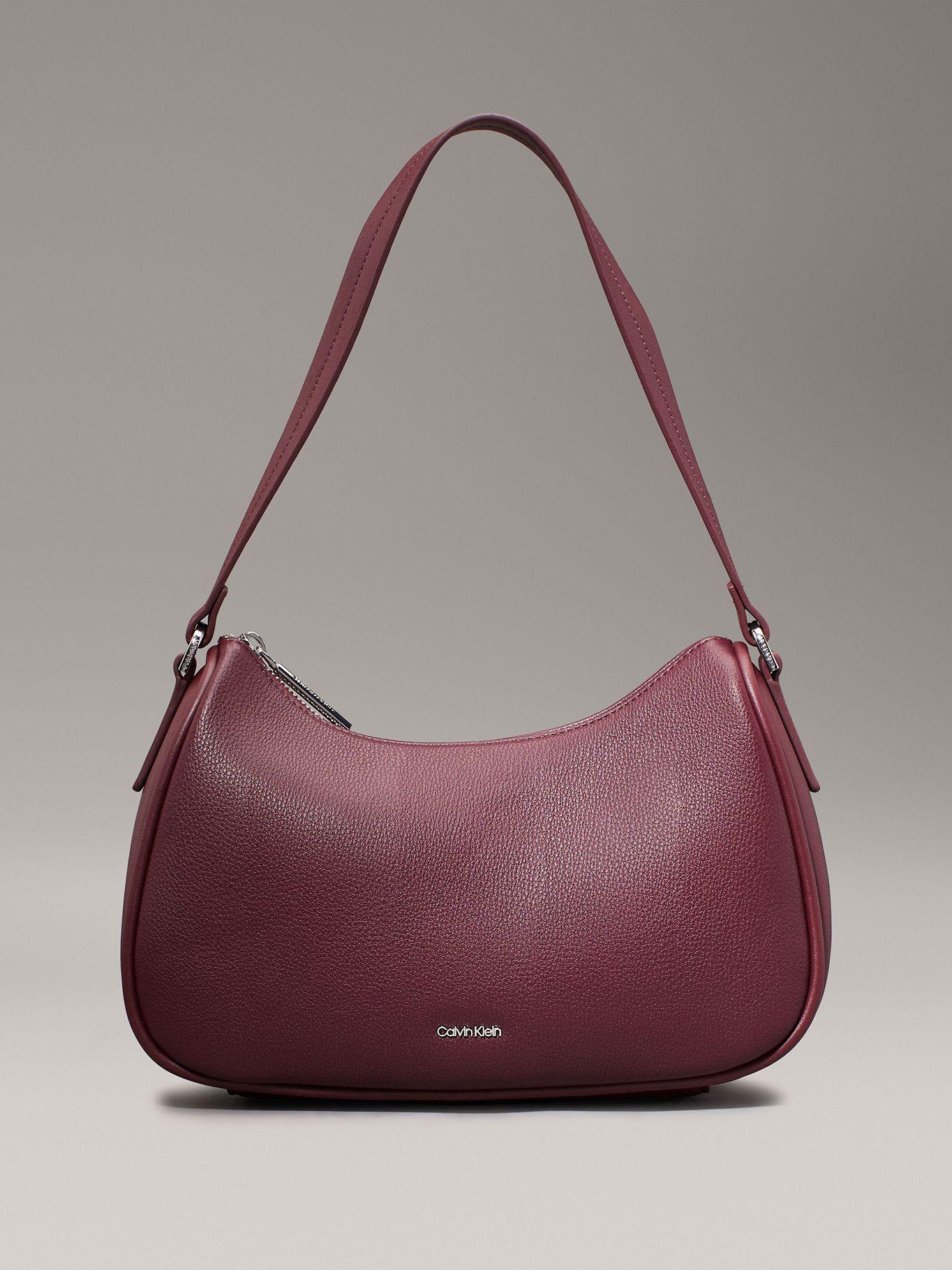 Cartera CK Refine Burdeo Calvin Klein-0