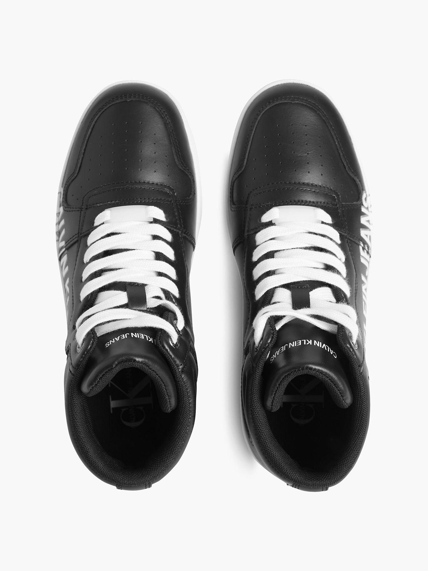 Zapatilla Urbana Mid Basket Negro Calvin Klein-2