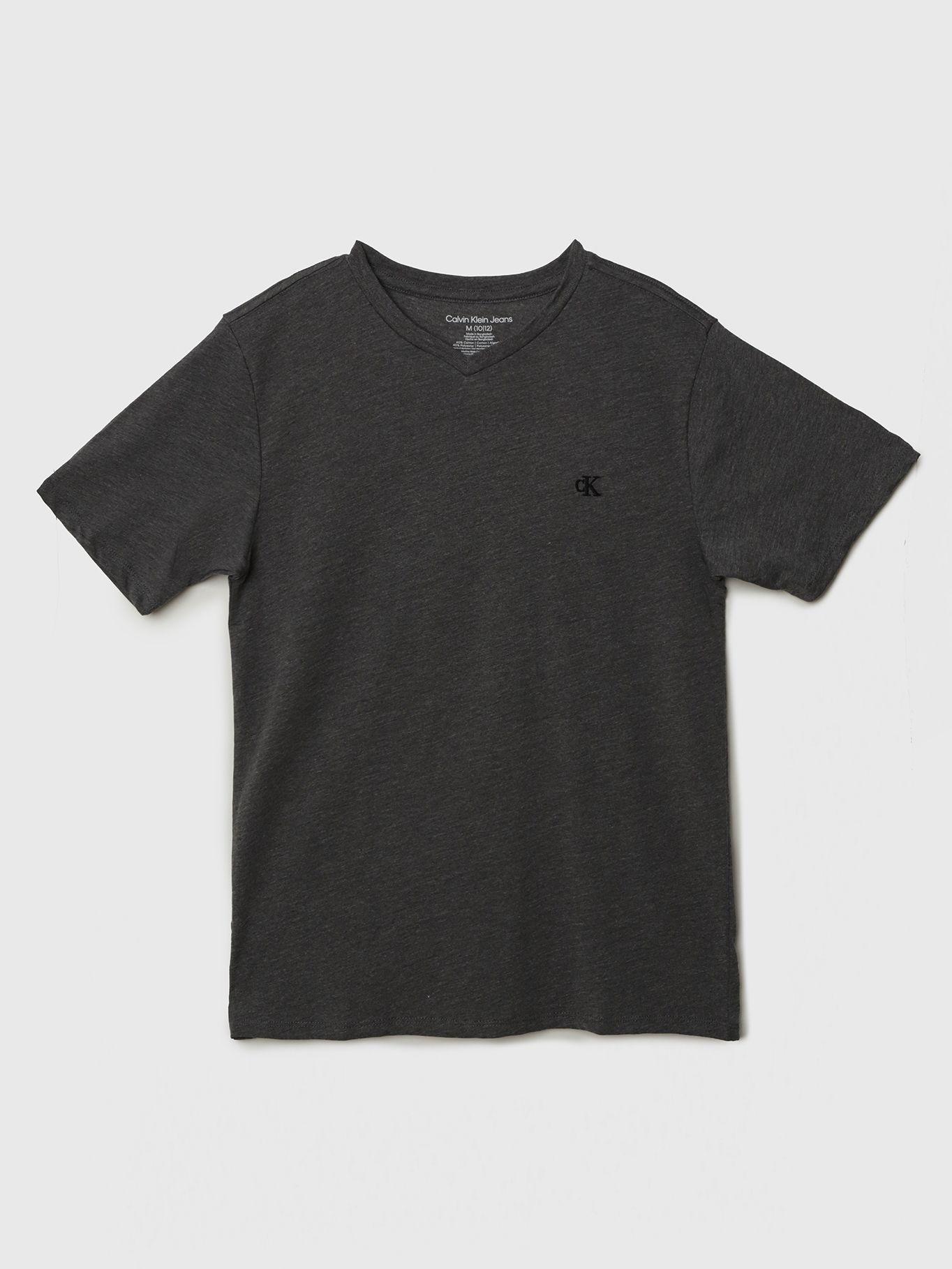 Polera Niño Mono V Neck Negro 21F Calvin Klein-0