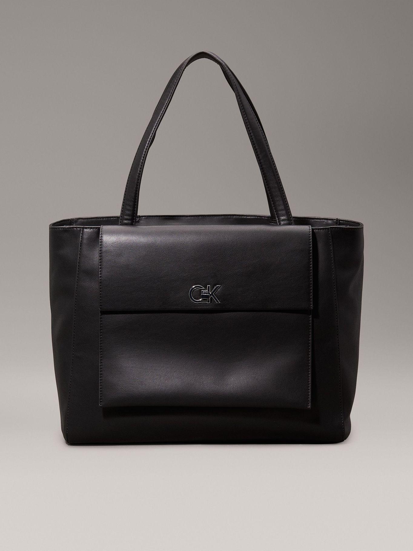 Cartera Tote Ck Medium Negro Calvin Klein-0