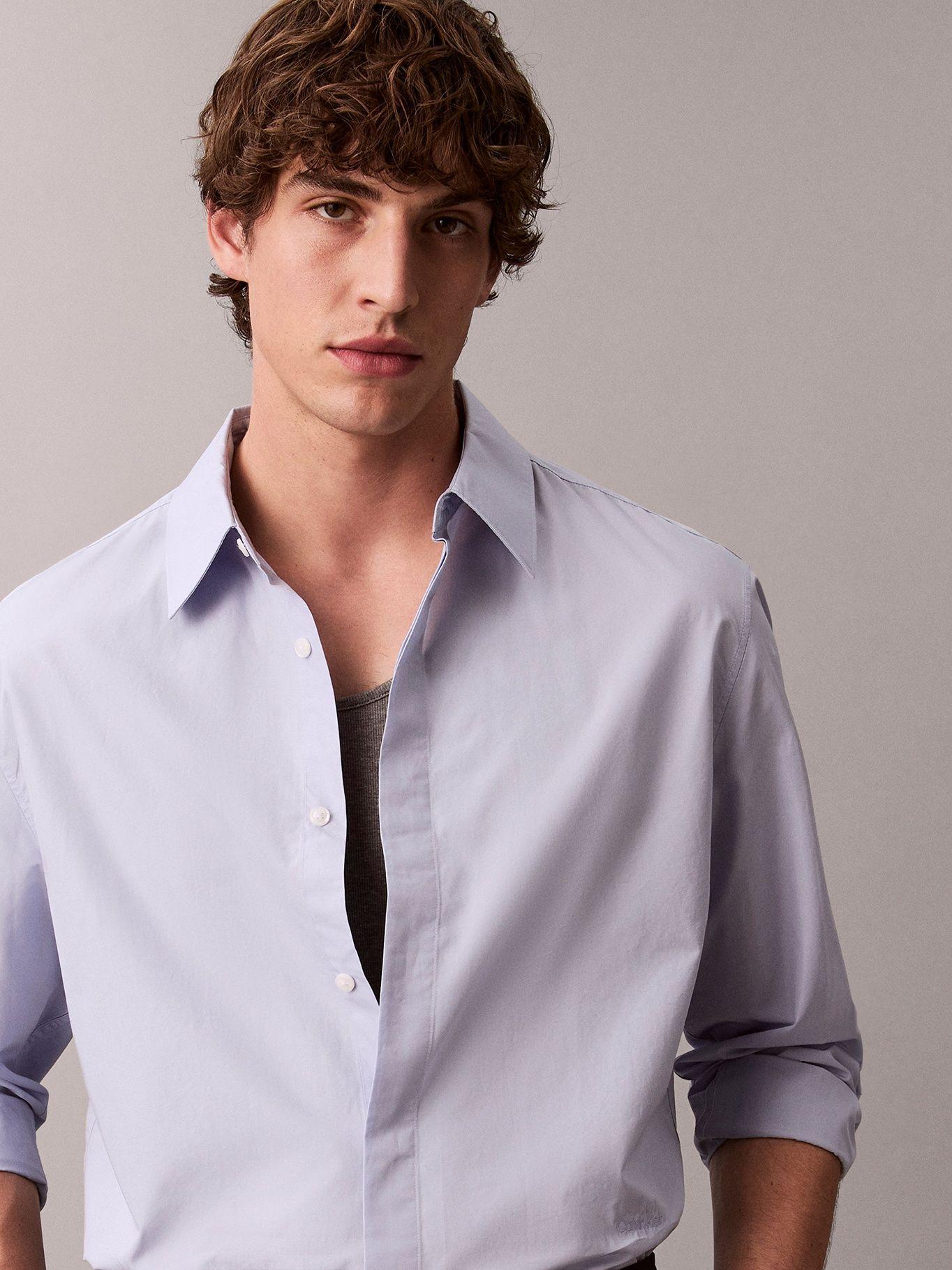 Camisa Relaxed Gris Calvin Klein-3