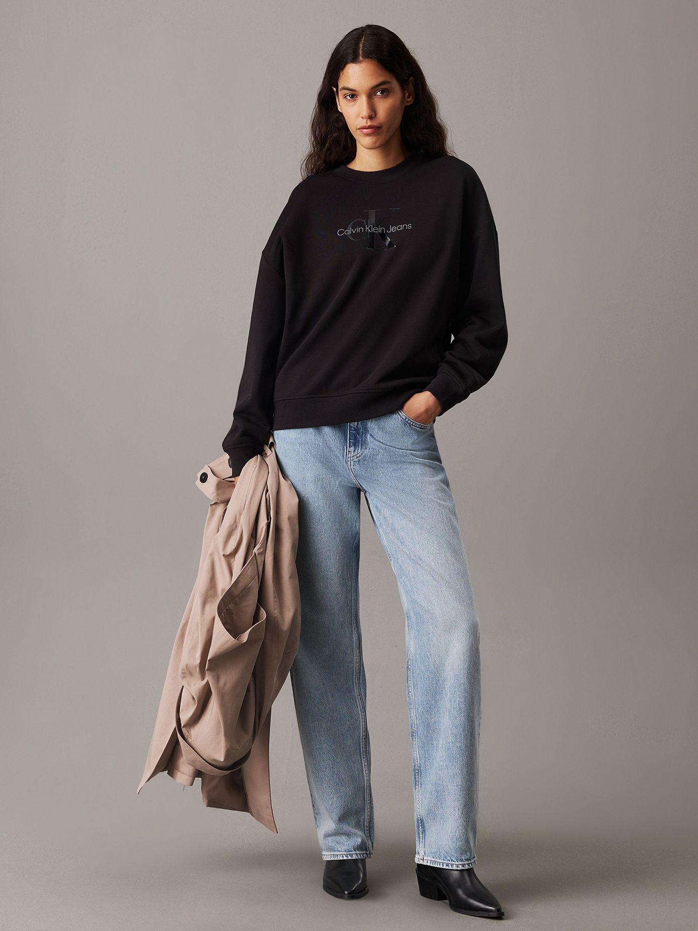 Polerón con monograma BEH Negro Calvin Klein-1