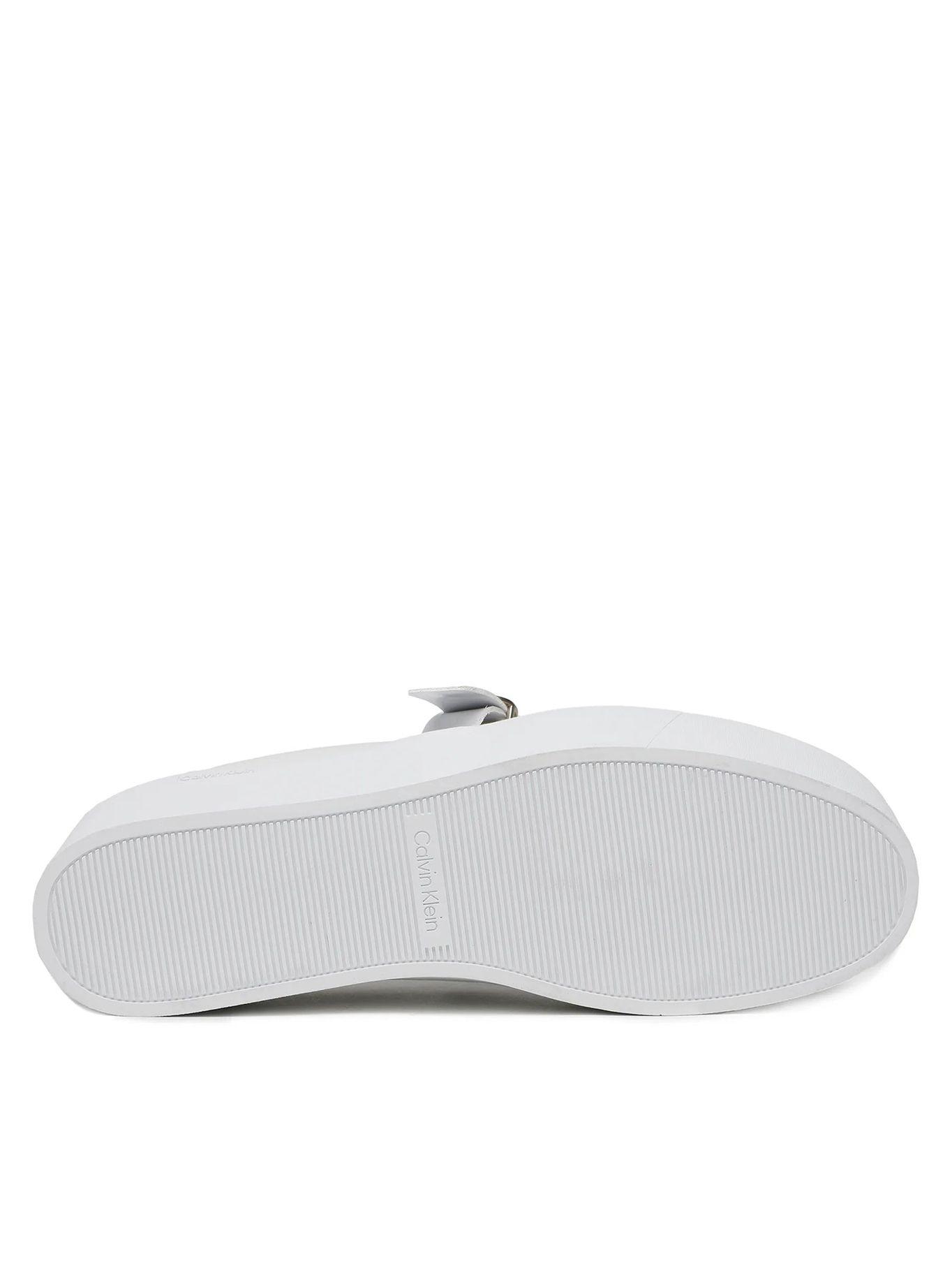 Zapatilla Slip-On Flatform Blanco Calvin Klein-3