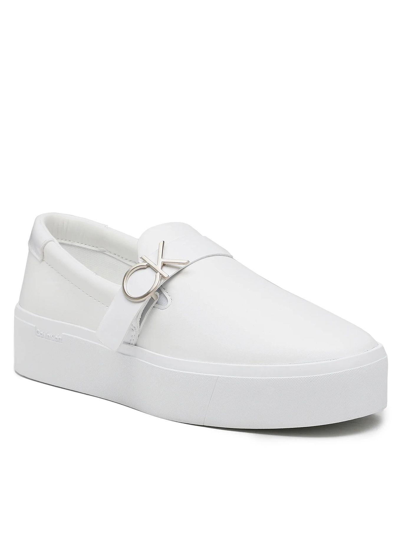 Zapatilla Slip-On Flatform Blanco Calvin Klein-0