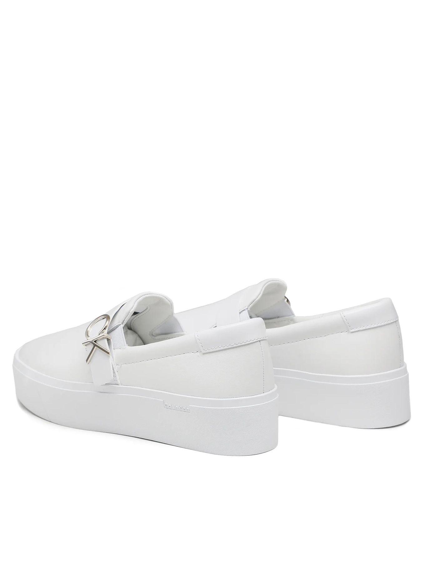Zapatilla Slip-On Flatform Blanco Calvin Klein-1