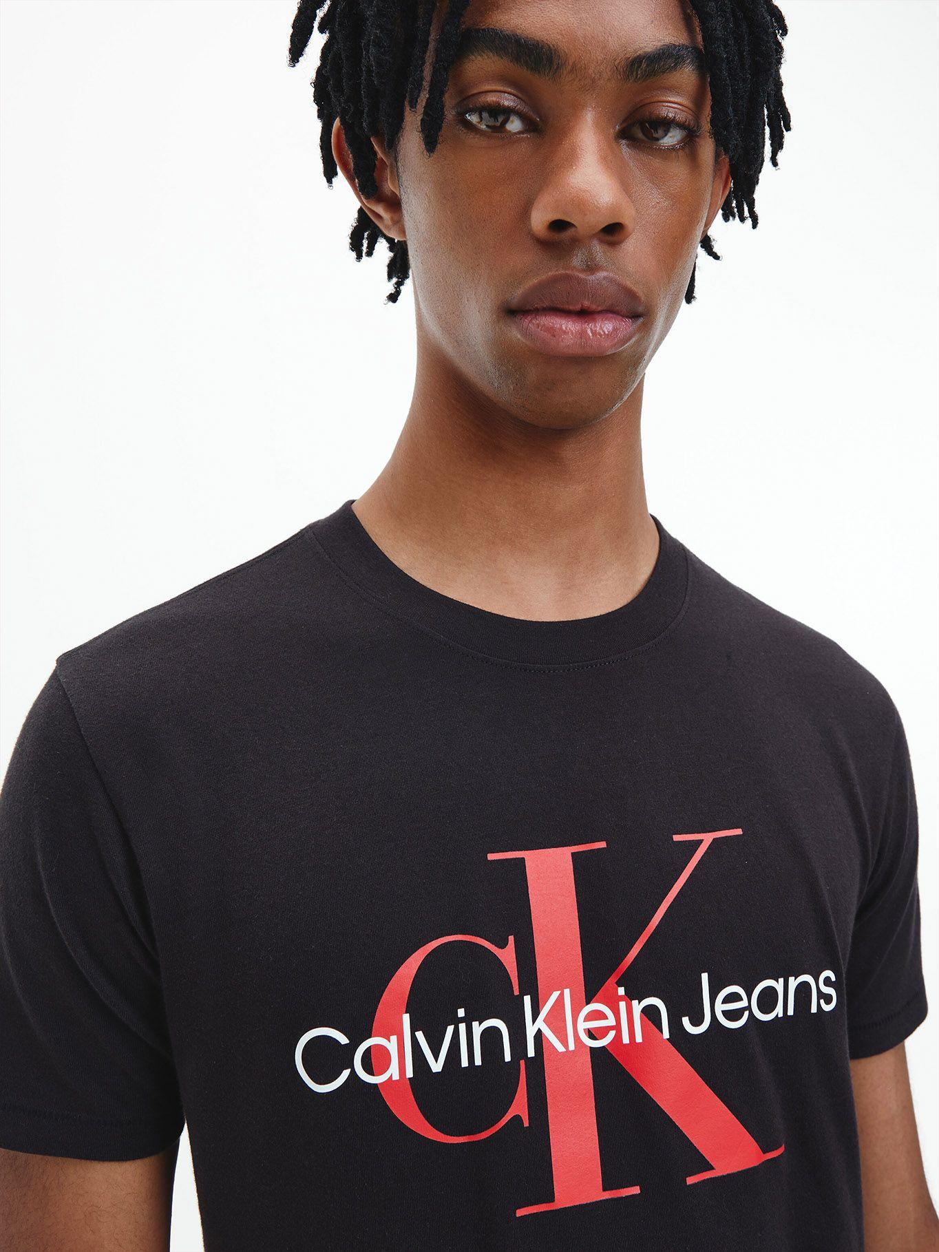 Polera Seasonal Monogram Negro 0GM Calvin Klein-3