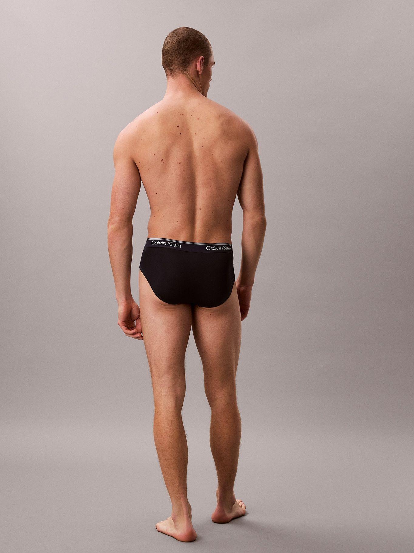 Pack 3 Slips Microfiber Stretch Multicolor Calvin Klein-3