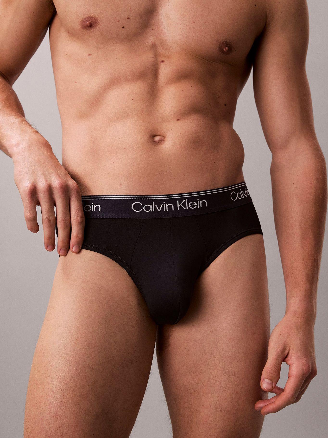 Pack 3 Slips Microfiber Stretch Multicolor Calvin Klein-5