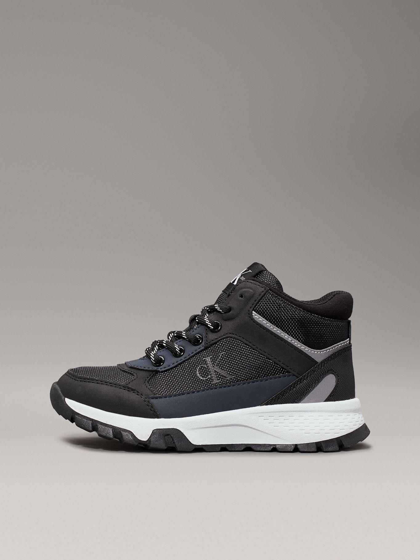 Zapatillas Niño High Top Lace-Up Negro Calvin Klein-5