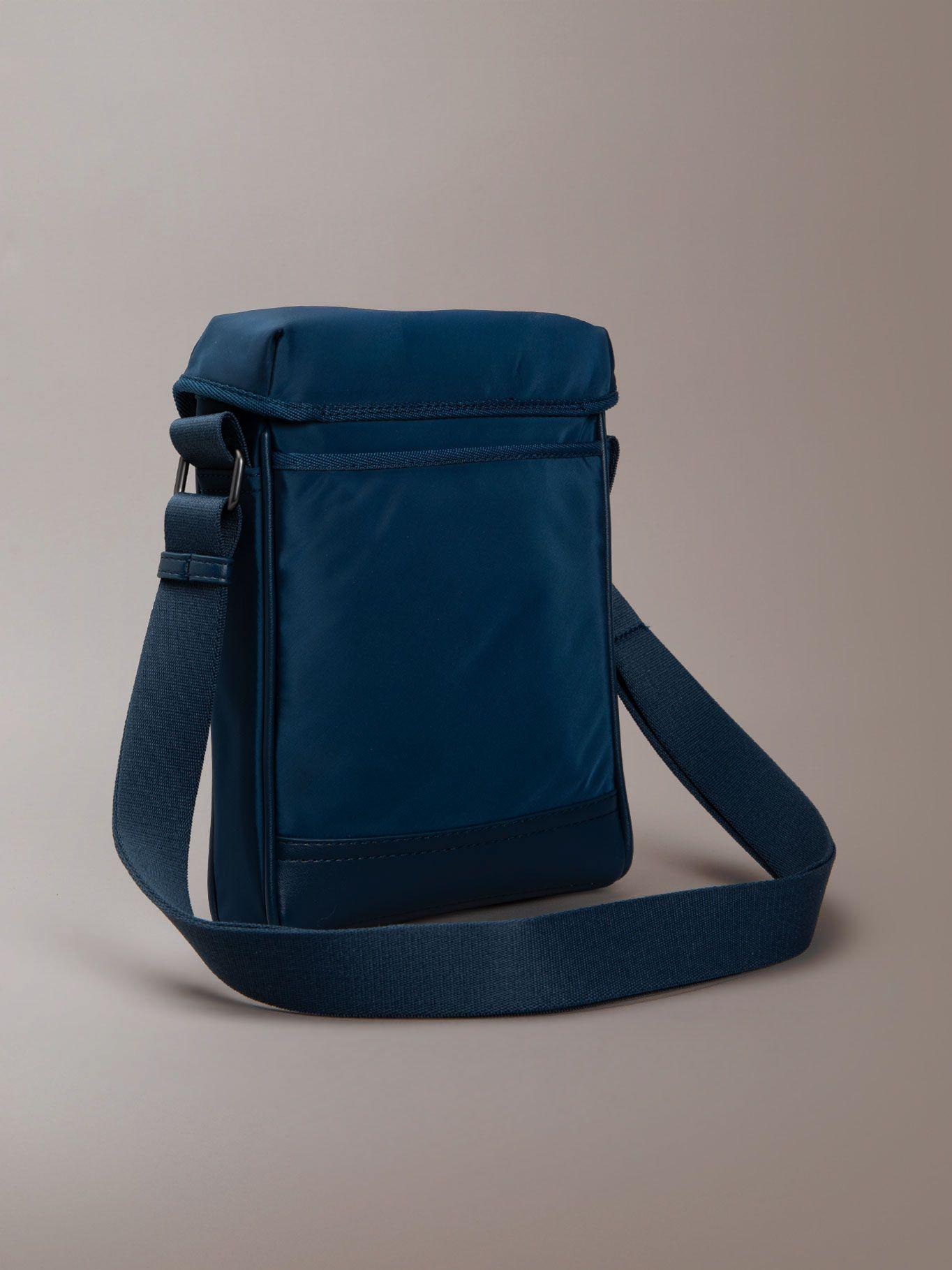 Bolso Reporter Solapa y Cierre Rápido Azul Calvin Klein-2