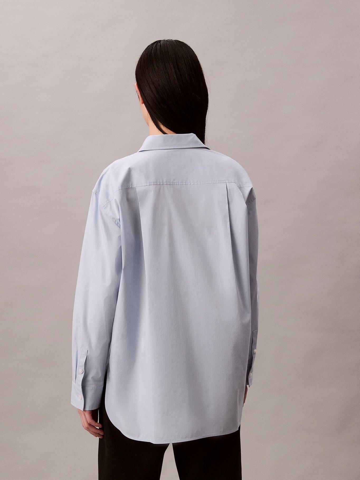 Camisa Relaxed de Popelina Celeste Calvin Klein-2