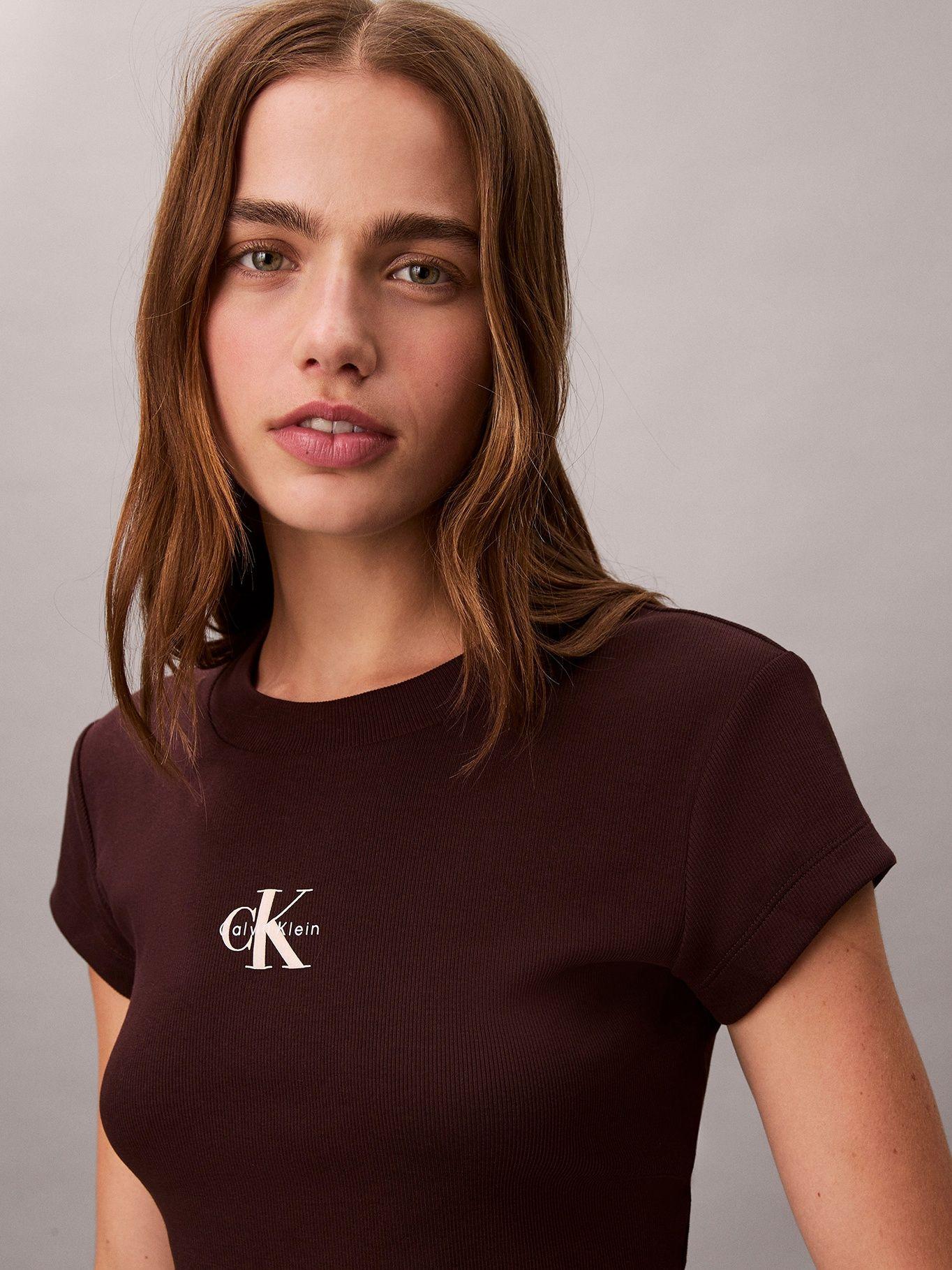 Polera Monogram Baby Cafe Calvin Klein-4
