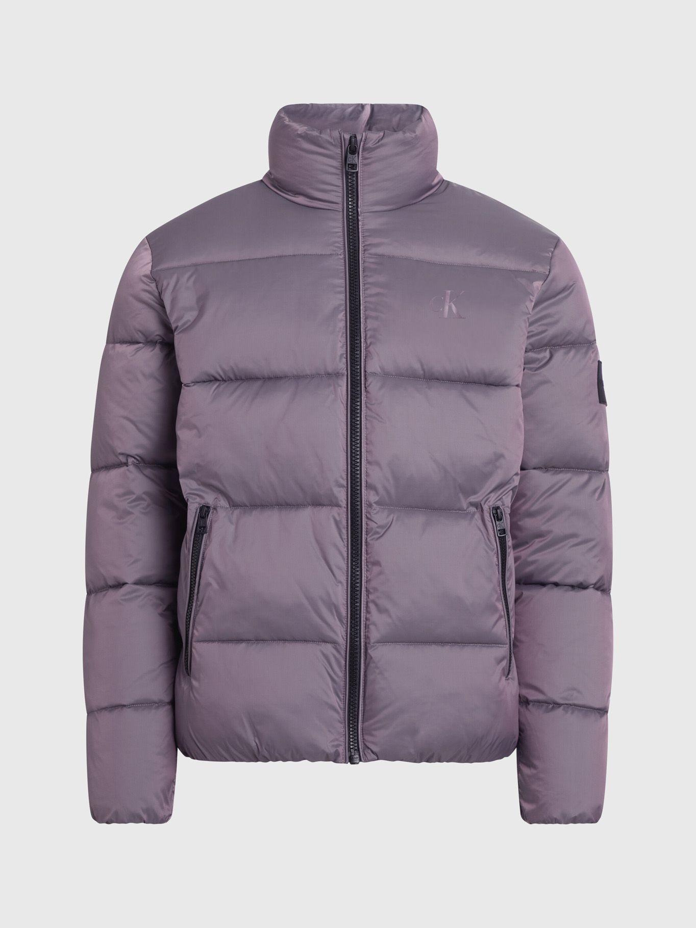 Parka Ripstop Puffer Morado Calvin Klein-4