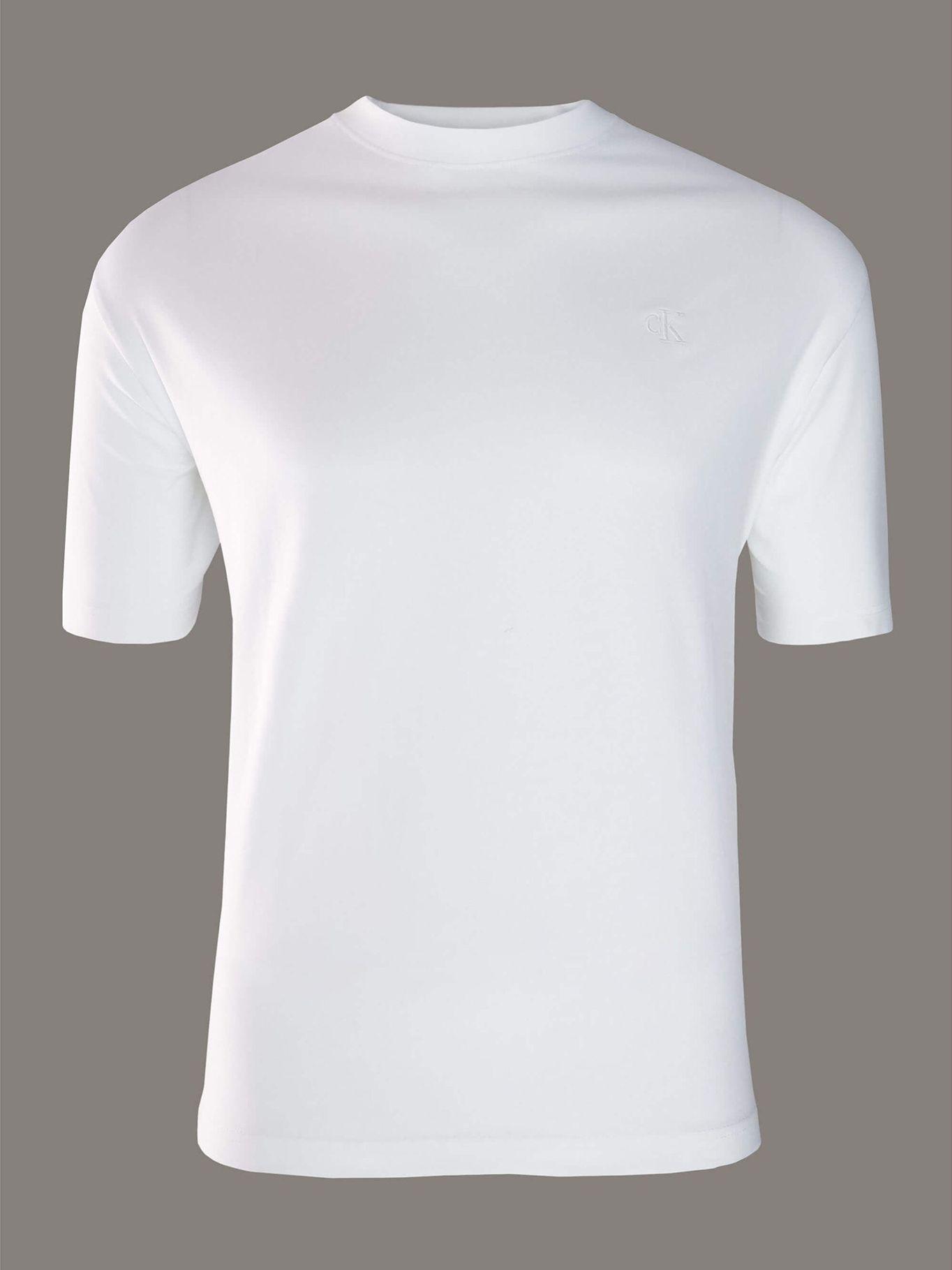 Polera efecto y gráfico de ciudad Blanco Calvin Klein-4