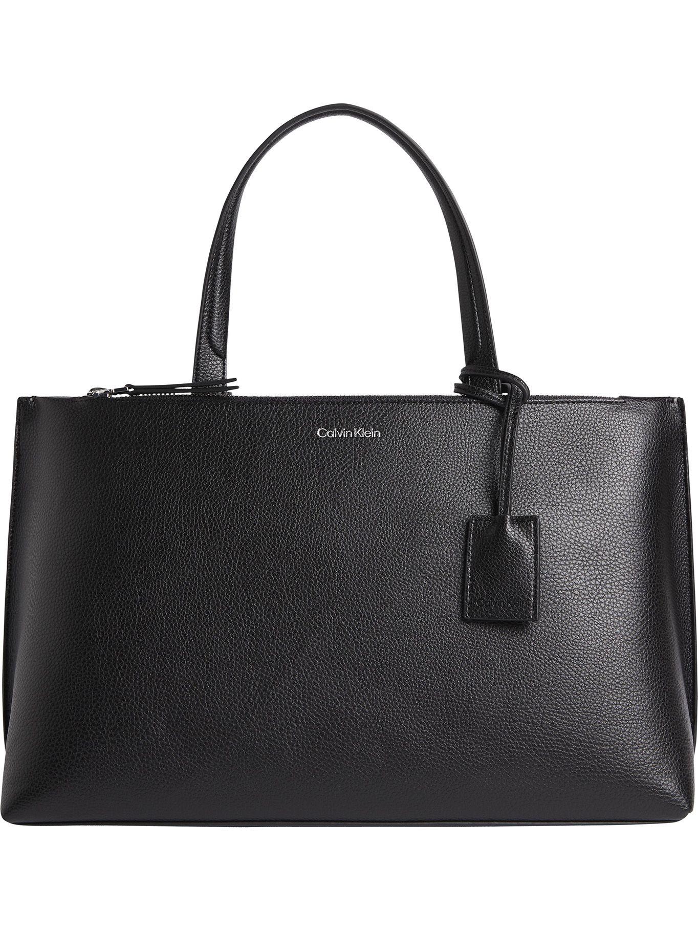 Cartera Shopper Ck Set Negro Calvin Klein-0