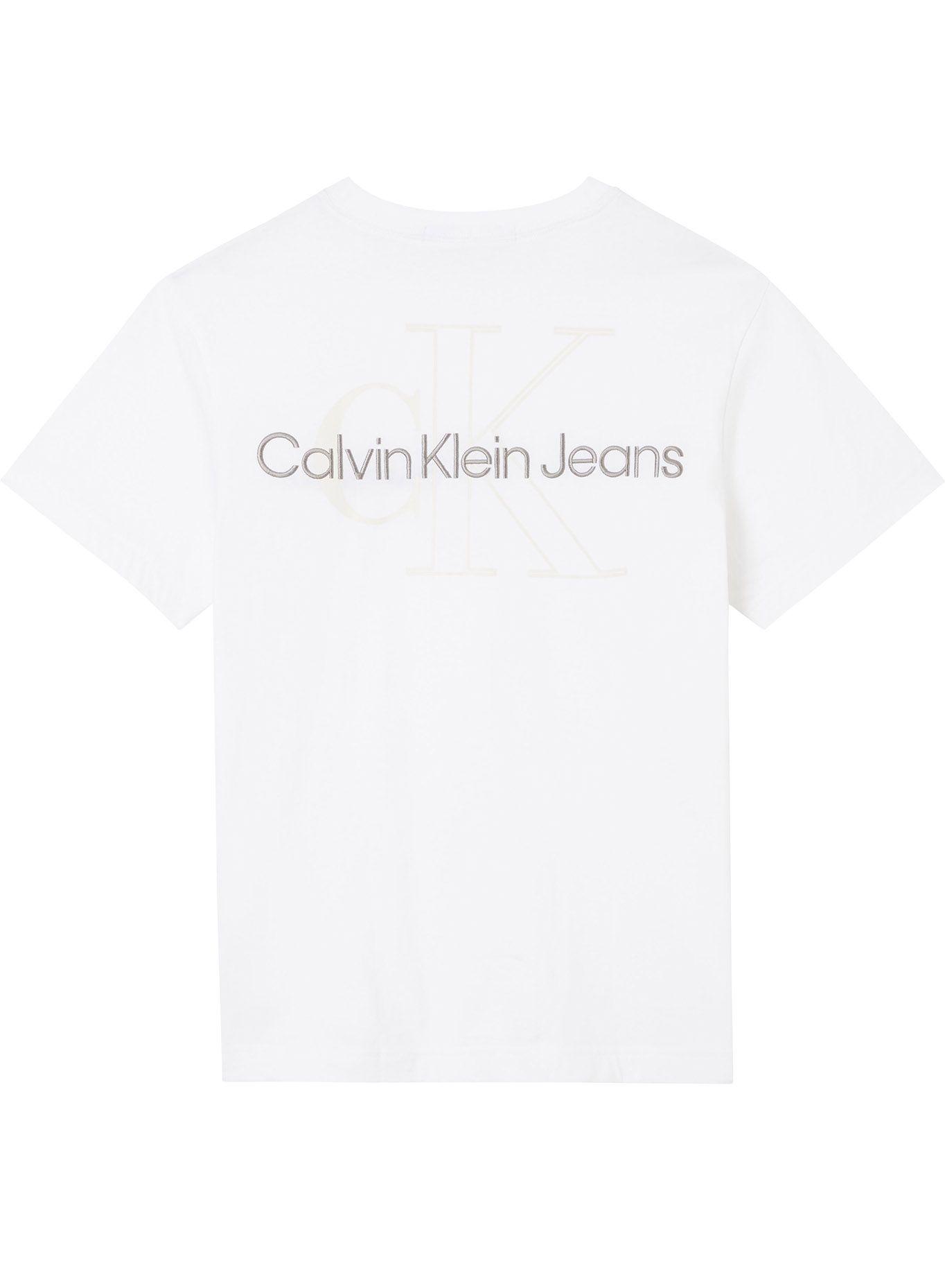 Polera Two Tone Monogram Blanco SP22 Calvin Klein-1
