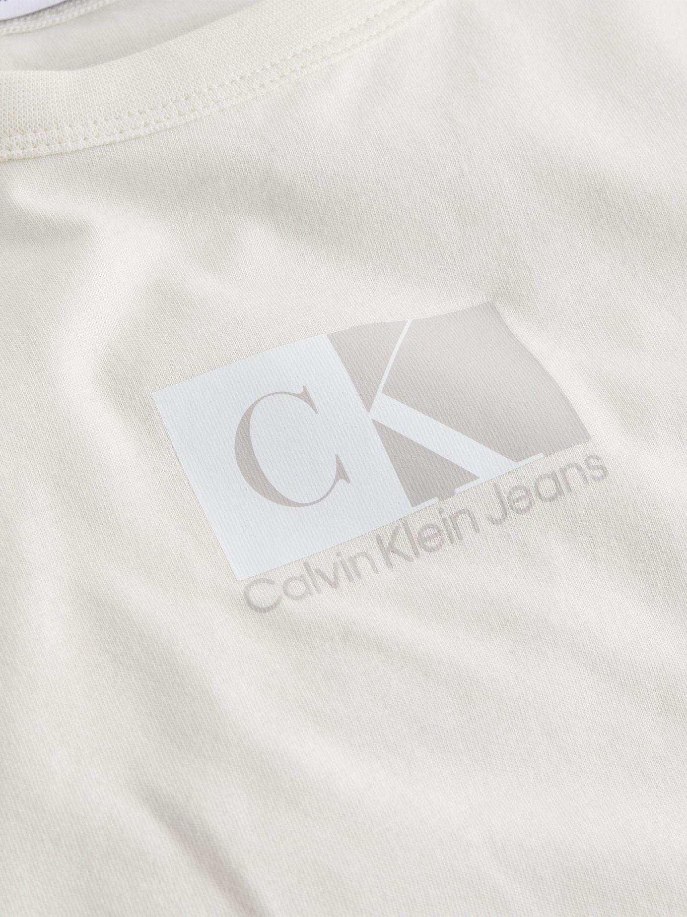 Polera Logo Box Baby Blanco Calvin Klein-1