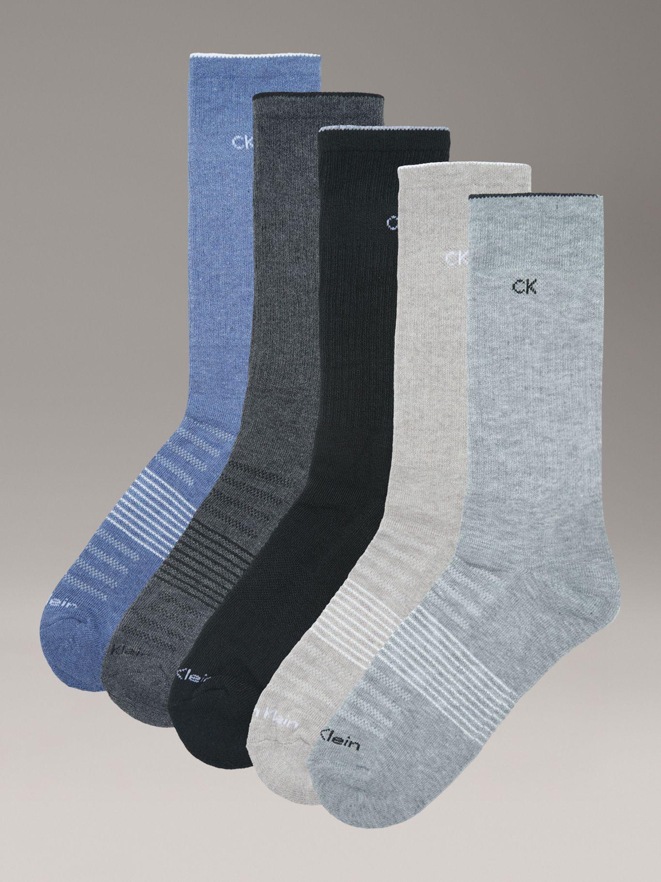 Pack de 5 Calcetin Acolchados Multicolor Calvin Klein-0