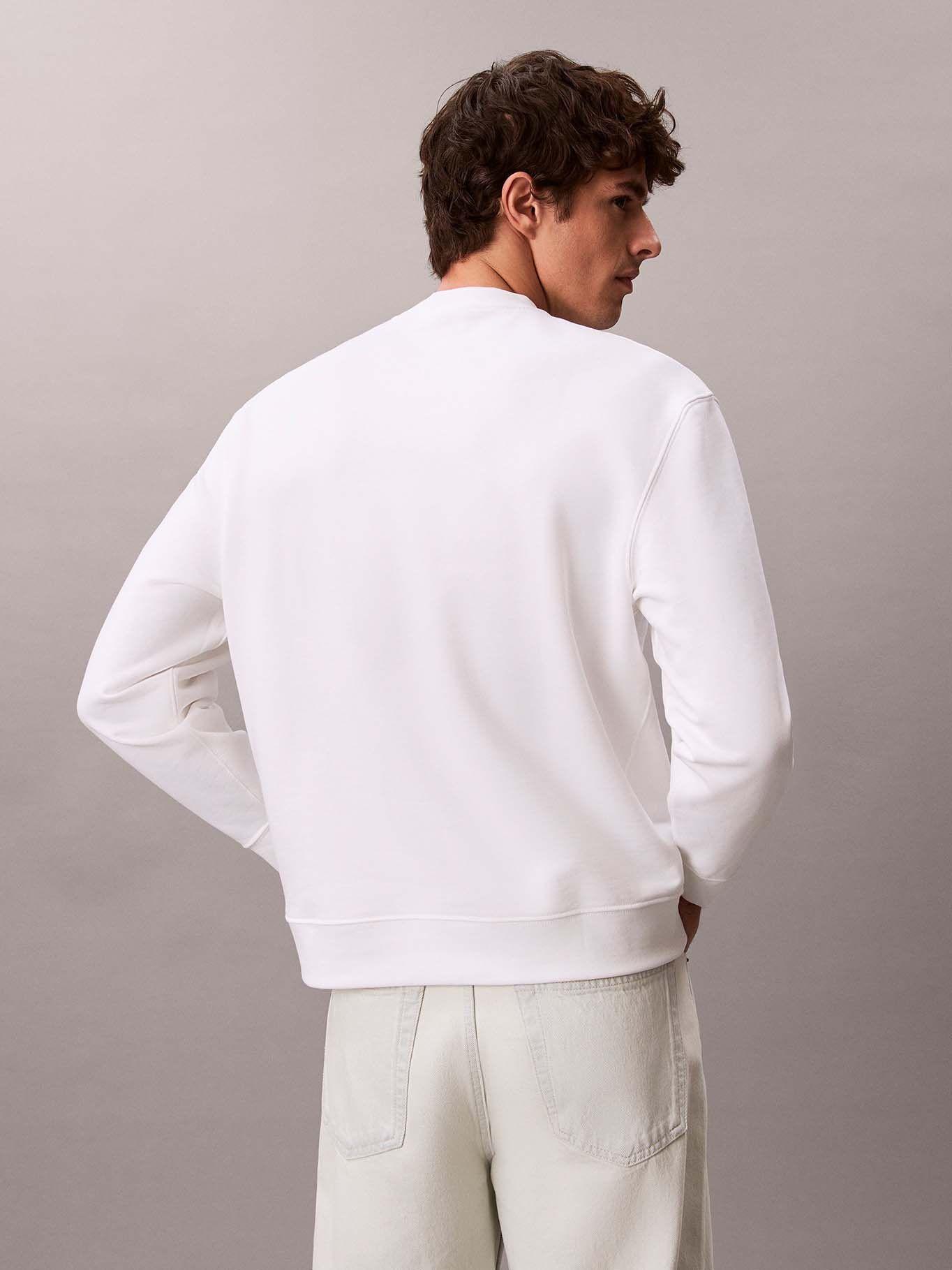 Polerón de Corte Clásico con Parche Blanco Calvin Klein-2