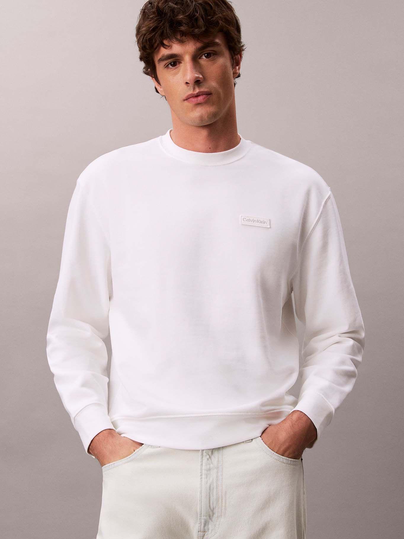 Polerón de Corte Clásico con Parche Blanco Calvin Klein-3