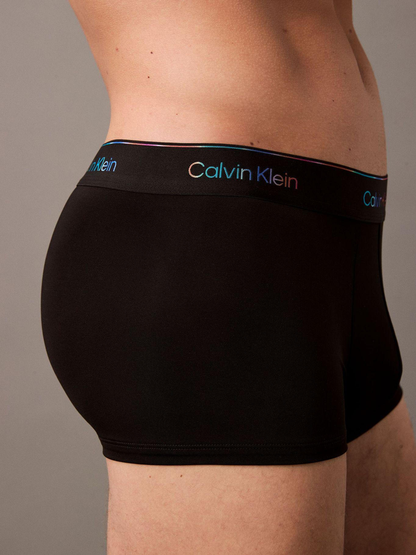 Bóxer Low Rise Trunk Micro Stretch Negro Calvin Klein-2