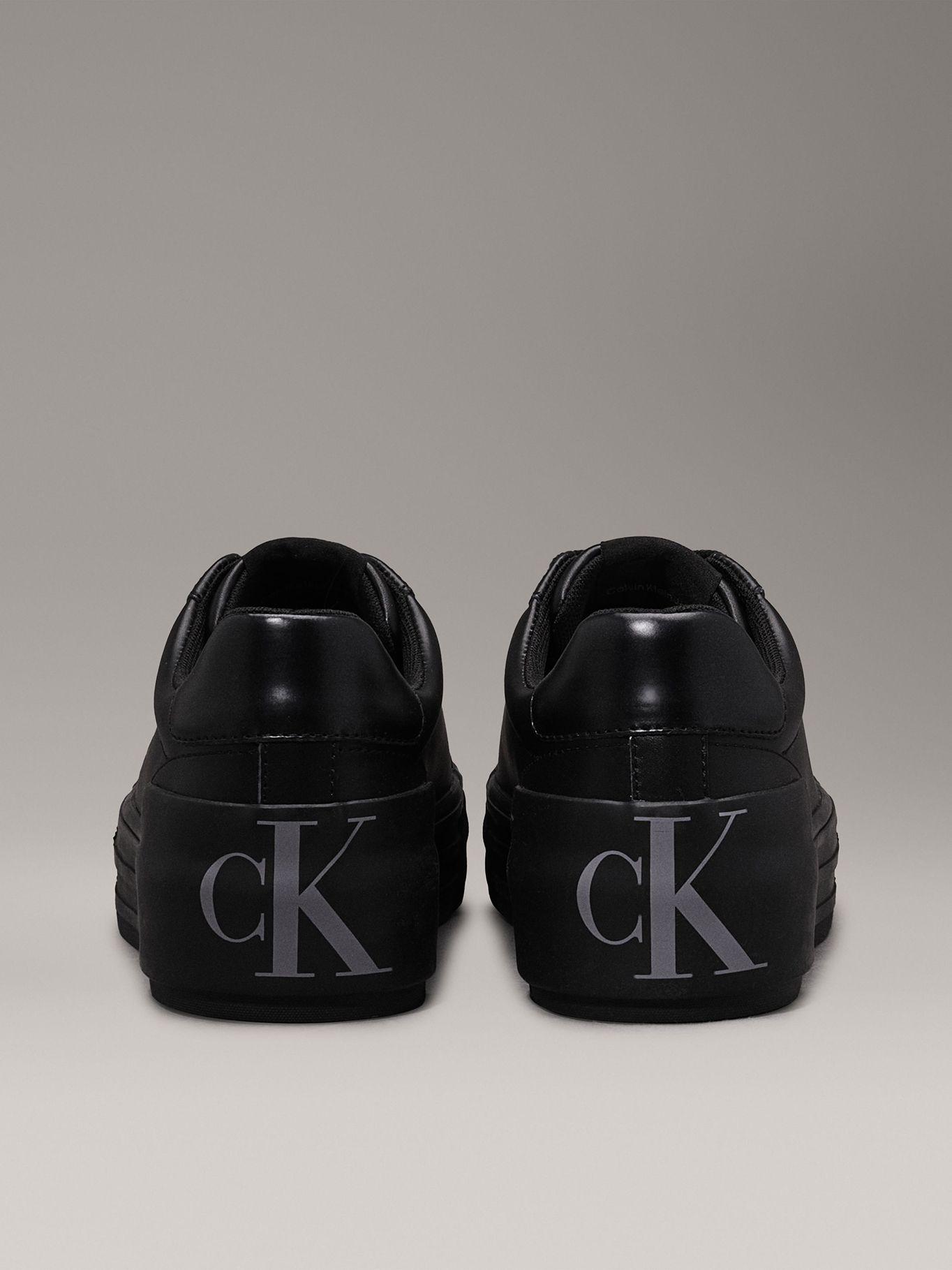 Zapatillas de Cuero Vulc Flatform Negro Calvin Klein-1