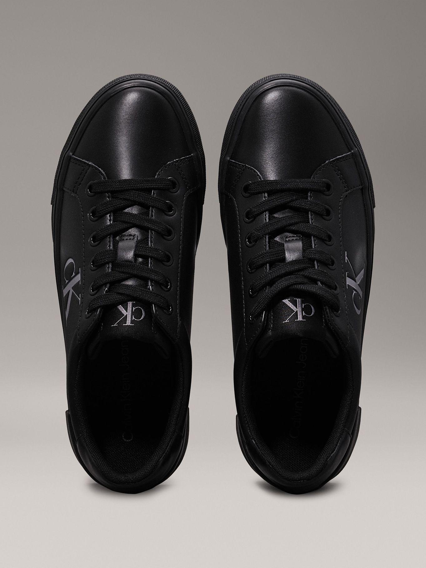 Zapatillas de Cuero Vulc Flatform Negro Calvin Klein-2