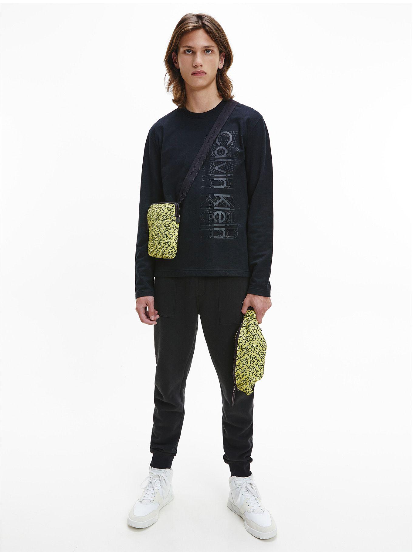 Messenger Ck Code Flatpack Amarillo Calvin Klein-4