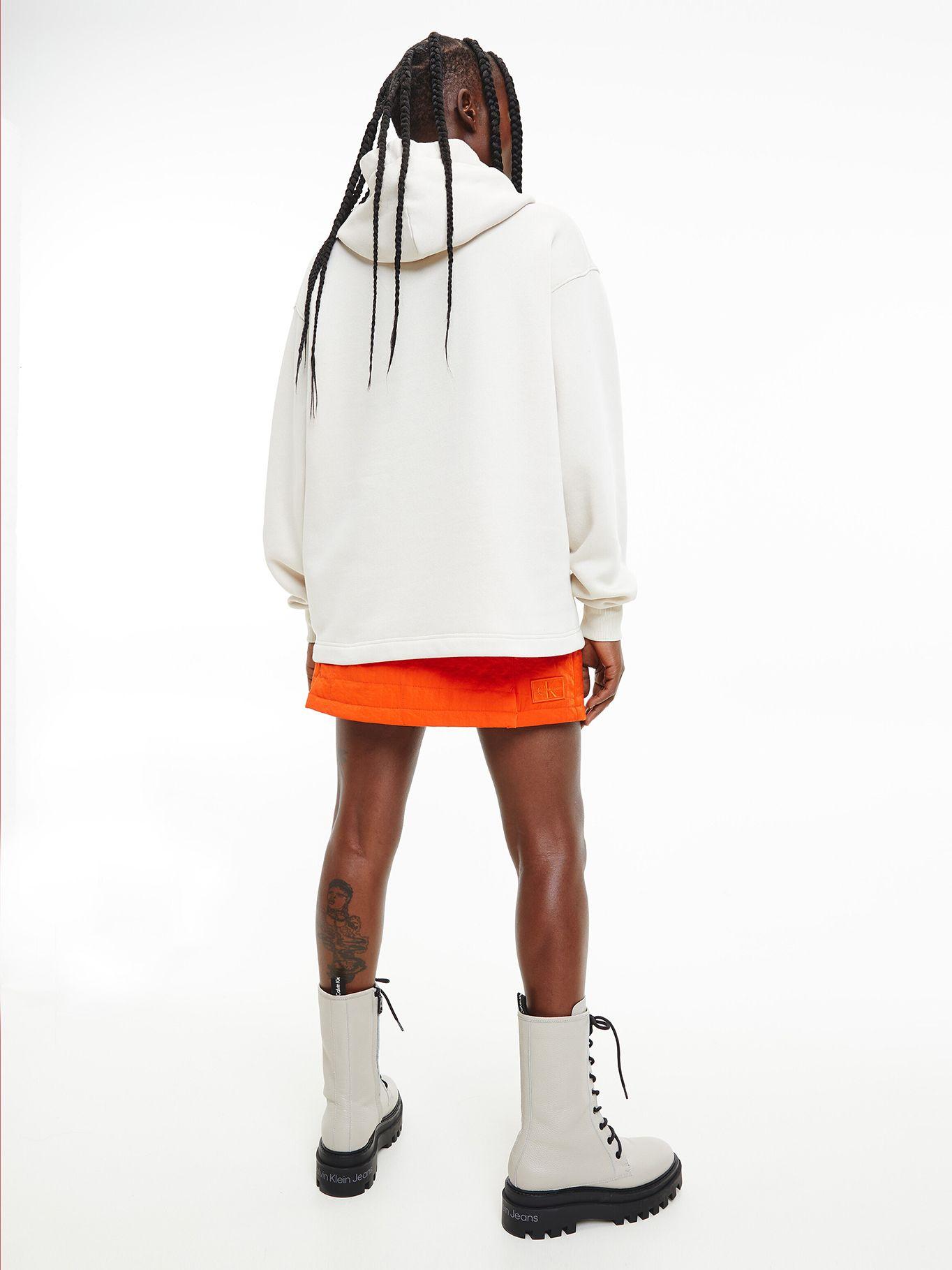 Polerón Hoodie Contrast Blanco Calvin Klein-2