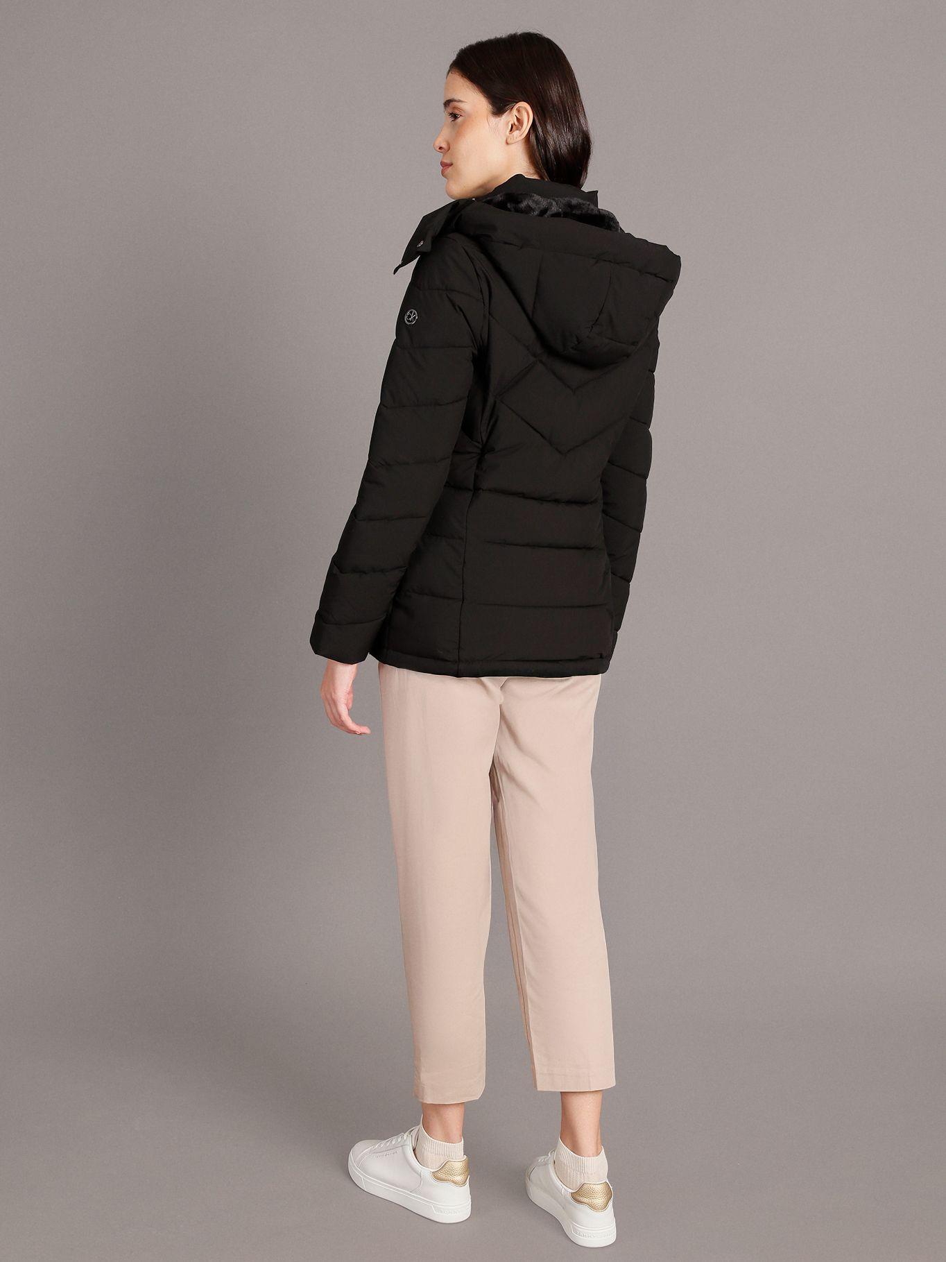 Parka Strech Packable Negro Calvin Klein-2