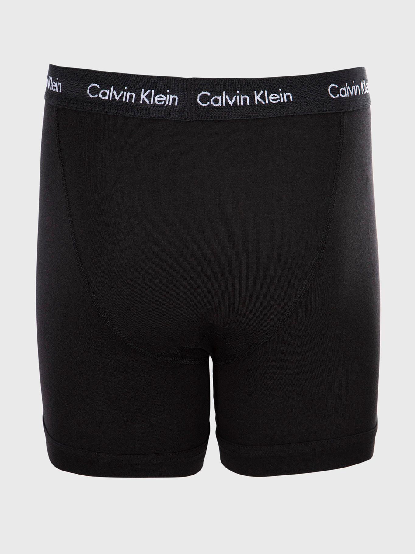 Pack 3 Bóxers Largos - Stretch Negro Calvin Klein-2