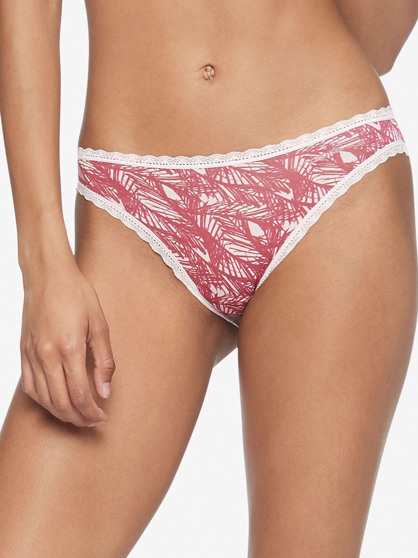 Calzón Bikini Flirty Rosa Calvin Klein-0