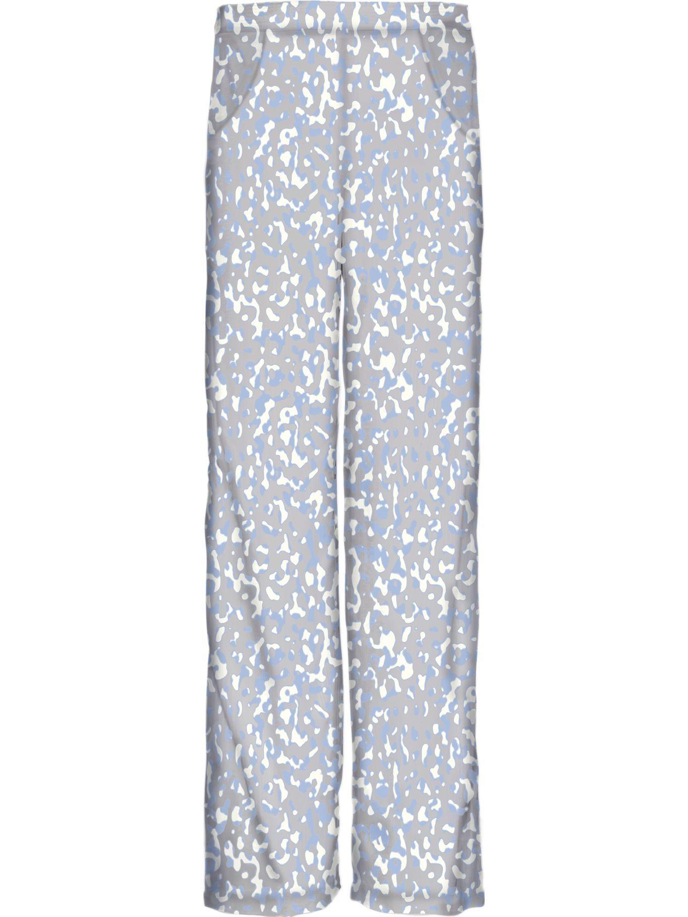 Pantalón Pijama Viscose Gris Calvin Klein-0