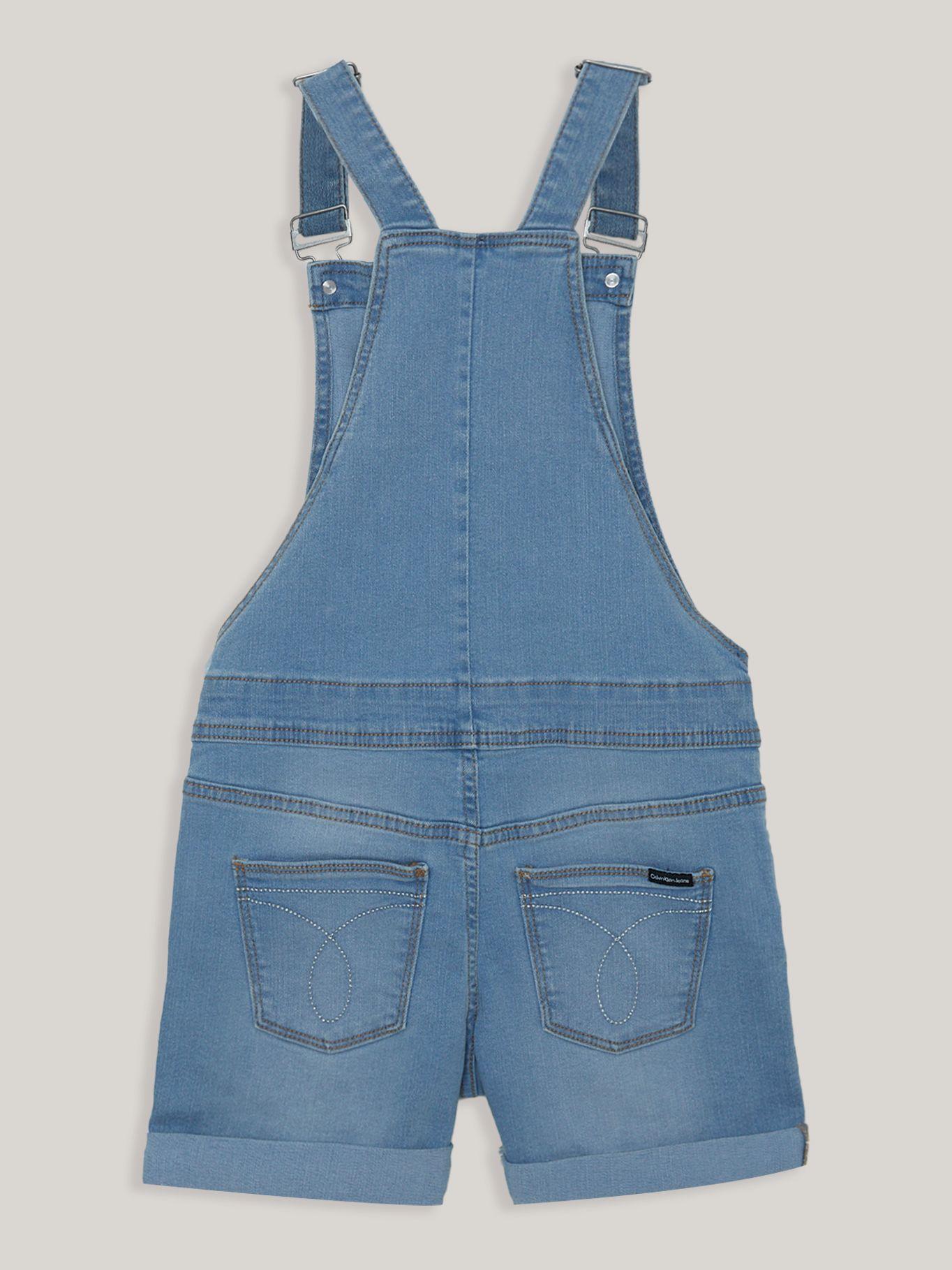 Overol Niña Cuffed Azul Calvin Klein-1
