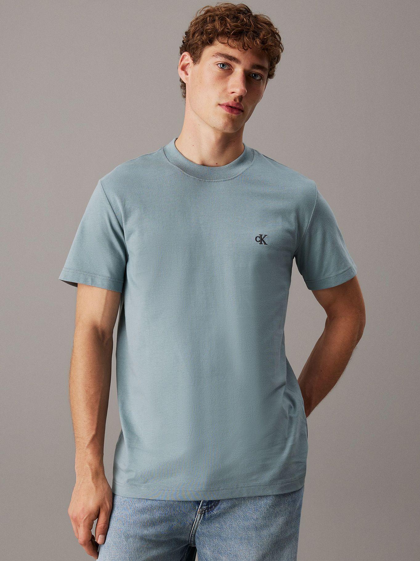 Polera regular de punto pesado Verde Calvin Klein-0