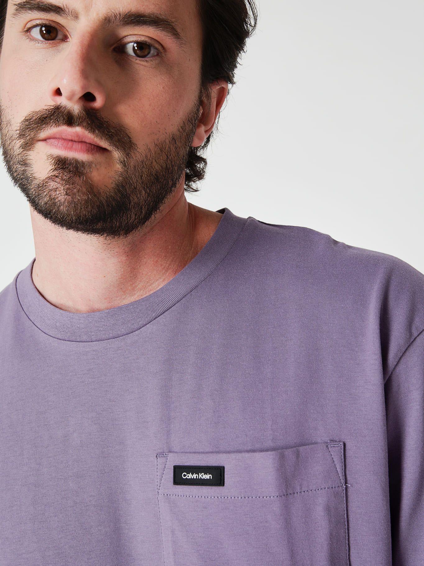 Polera Comfort Pocket  Morado Calvin Klein-3