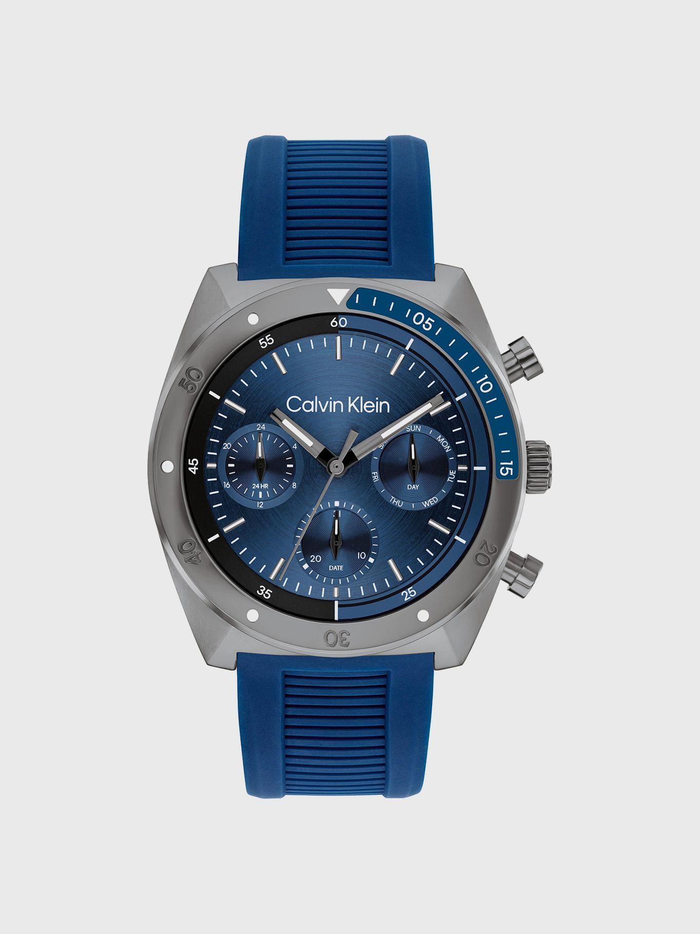 Reloj Multifunction Link Bracelet Azul Calvin Klein-0
