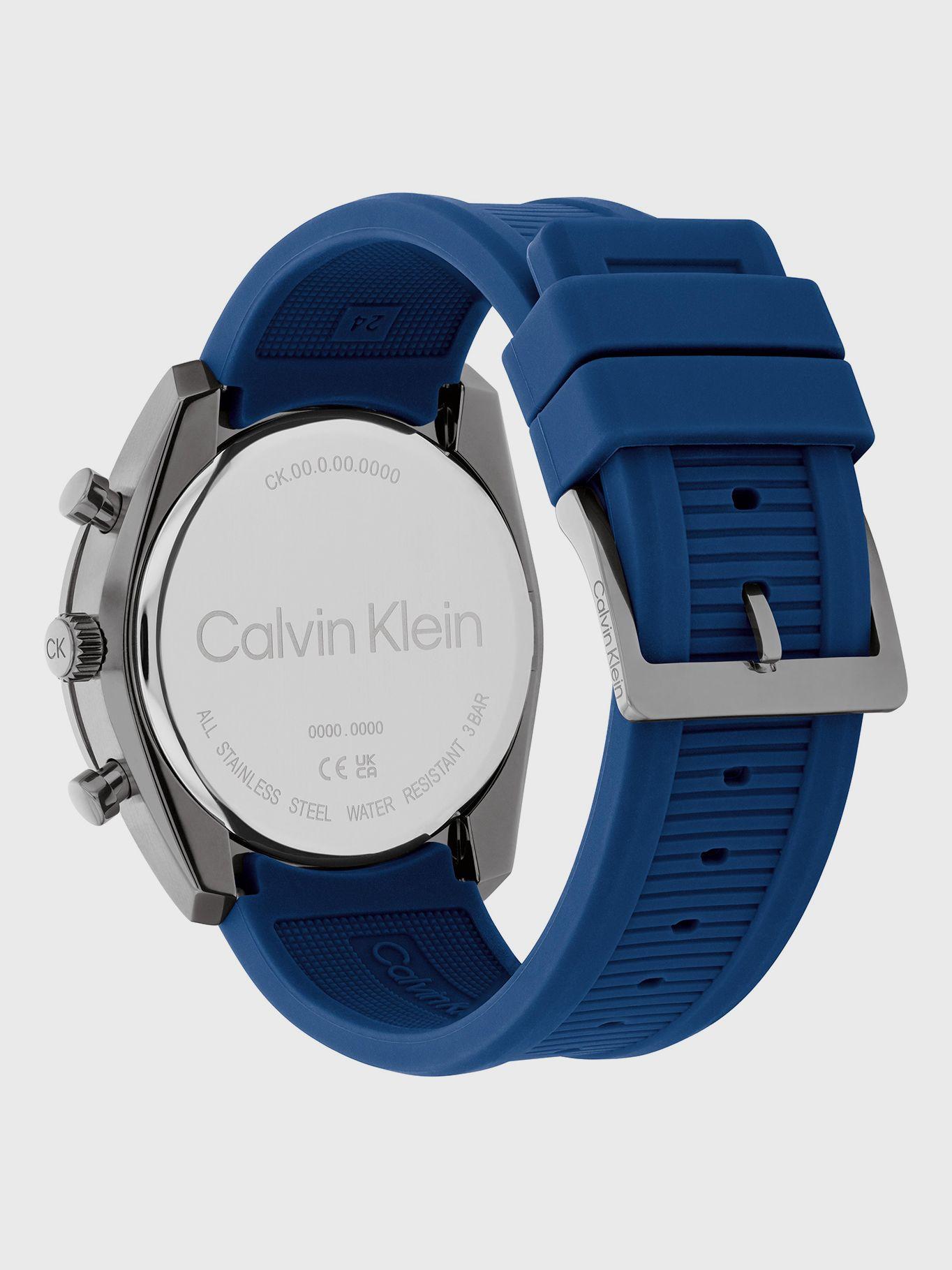 Reloj Multifunction Link Bracelet Azul Calvin Klein-1