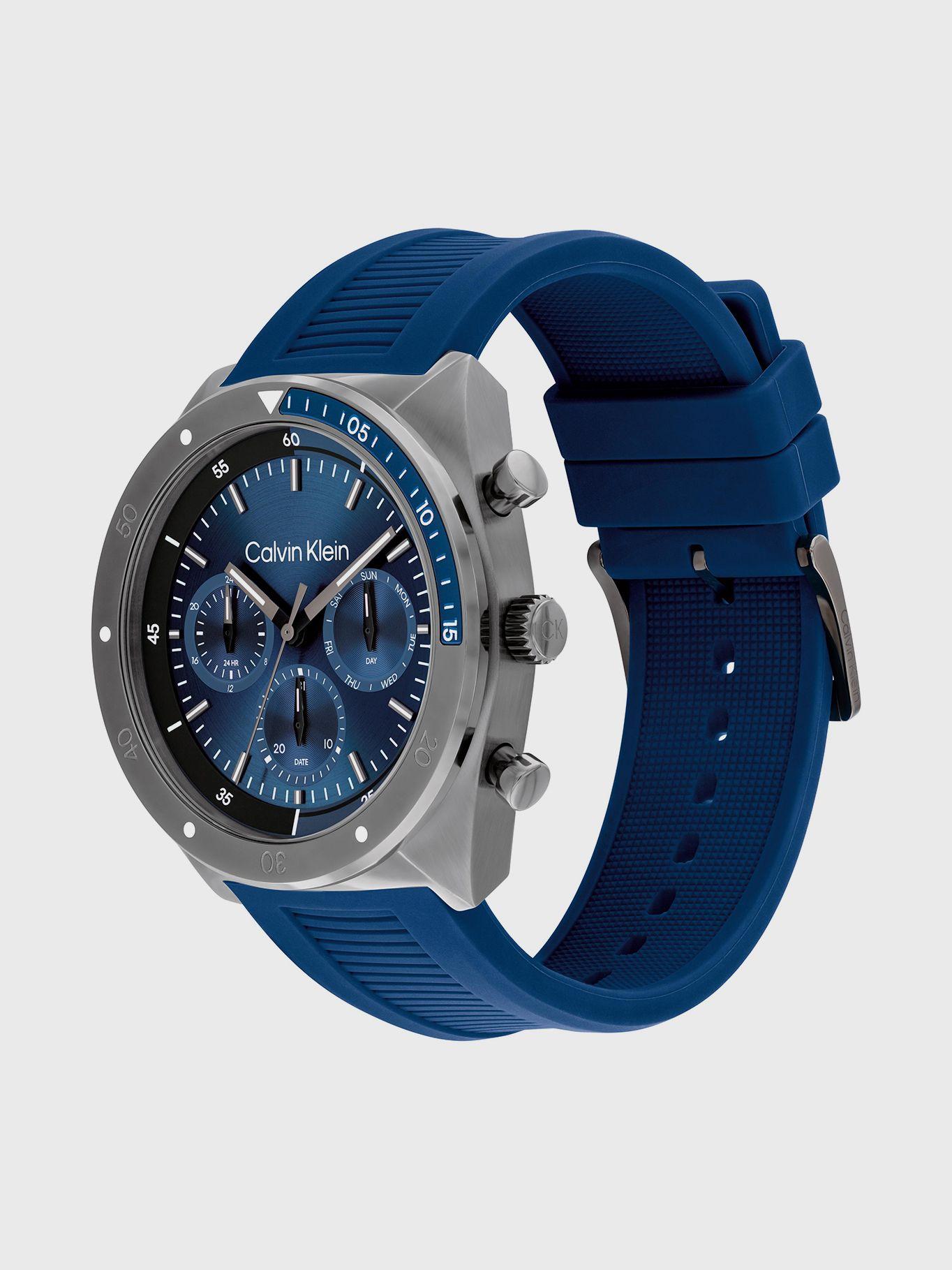 Reloj Multifunction Link Bracelet Azul Calvin Klein-2