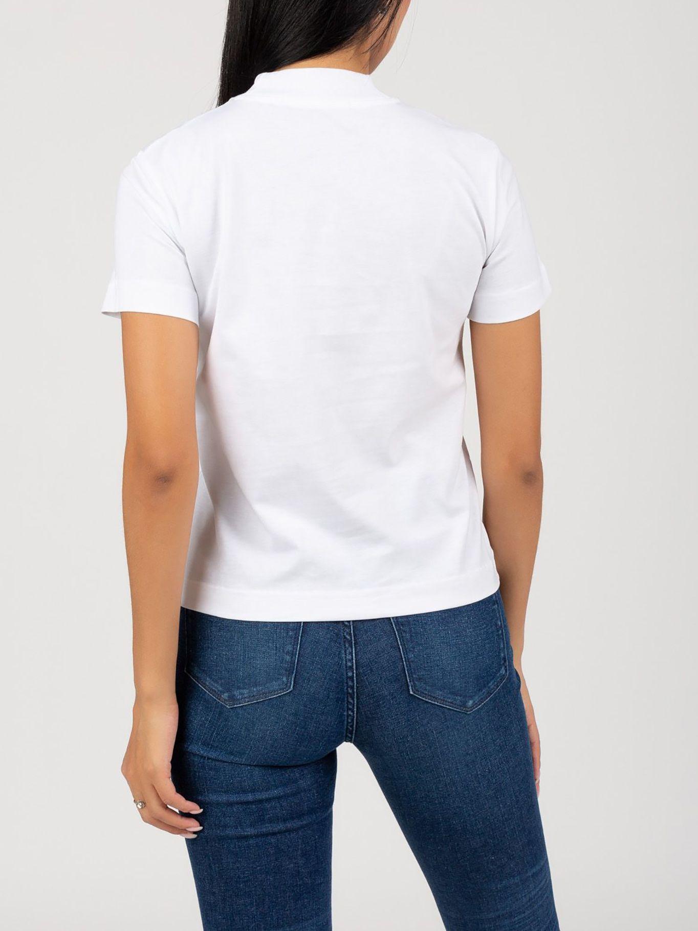 Polera Raised Embroidery Blanco Calvin Klein-2