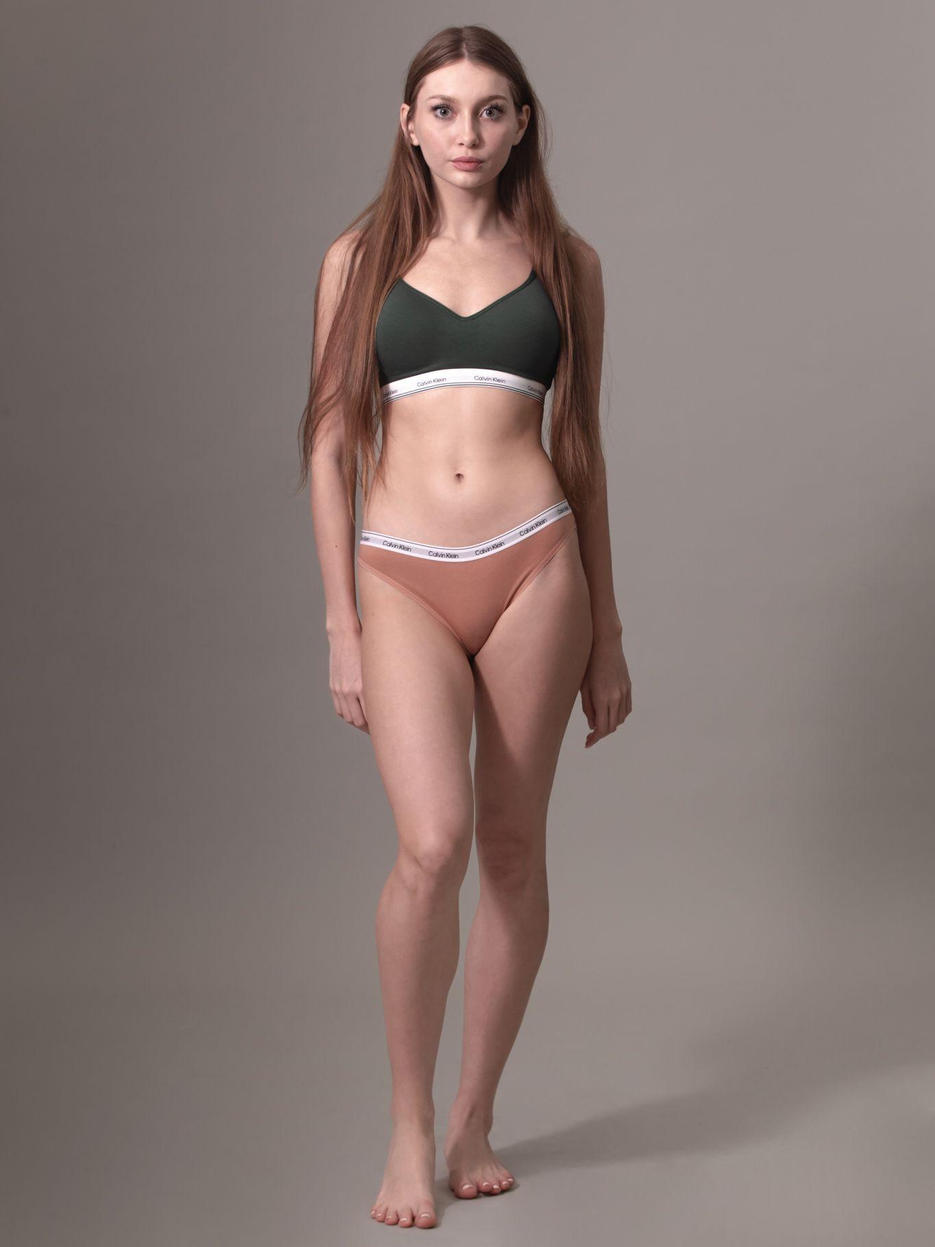Calzón Bikini Modern Logo Café Calvin Klein-1