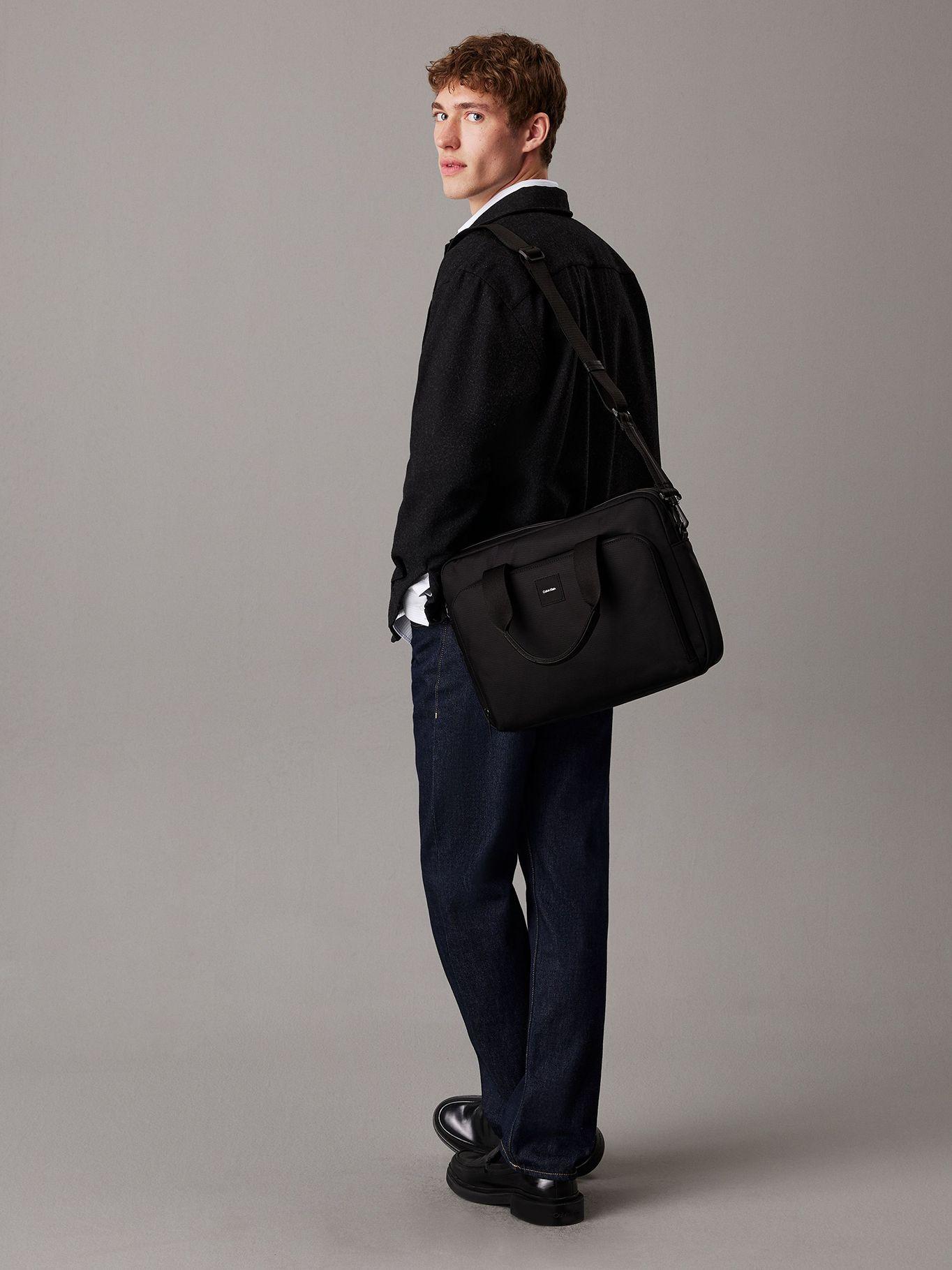 Bolso de Portátil Ck Essential Negro Calvin Klein-5