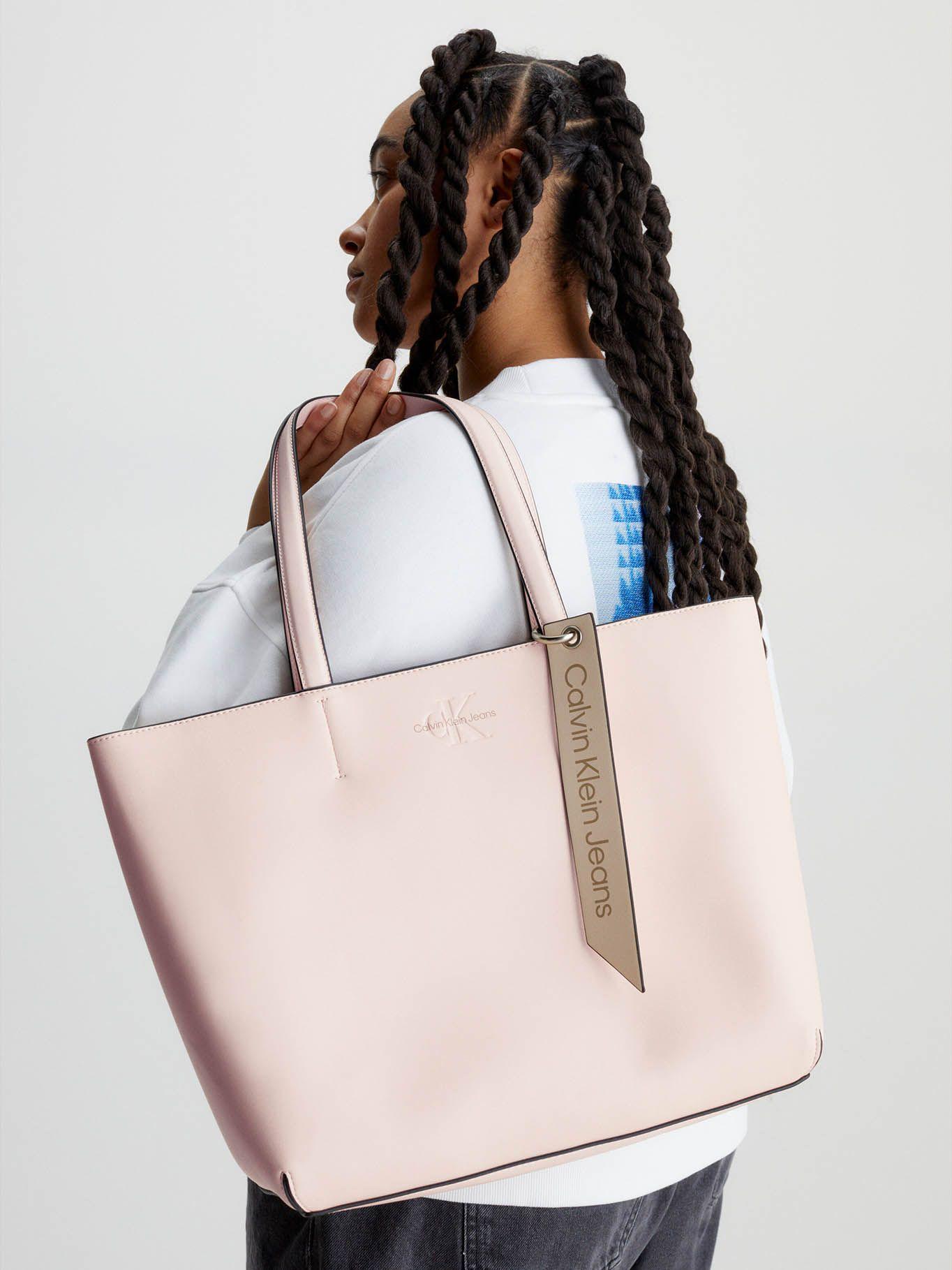 Bolso tote Rosado Calvin Klein-3