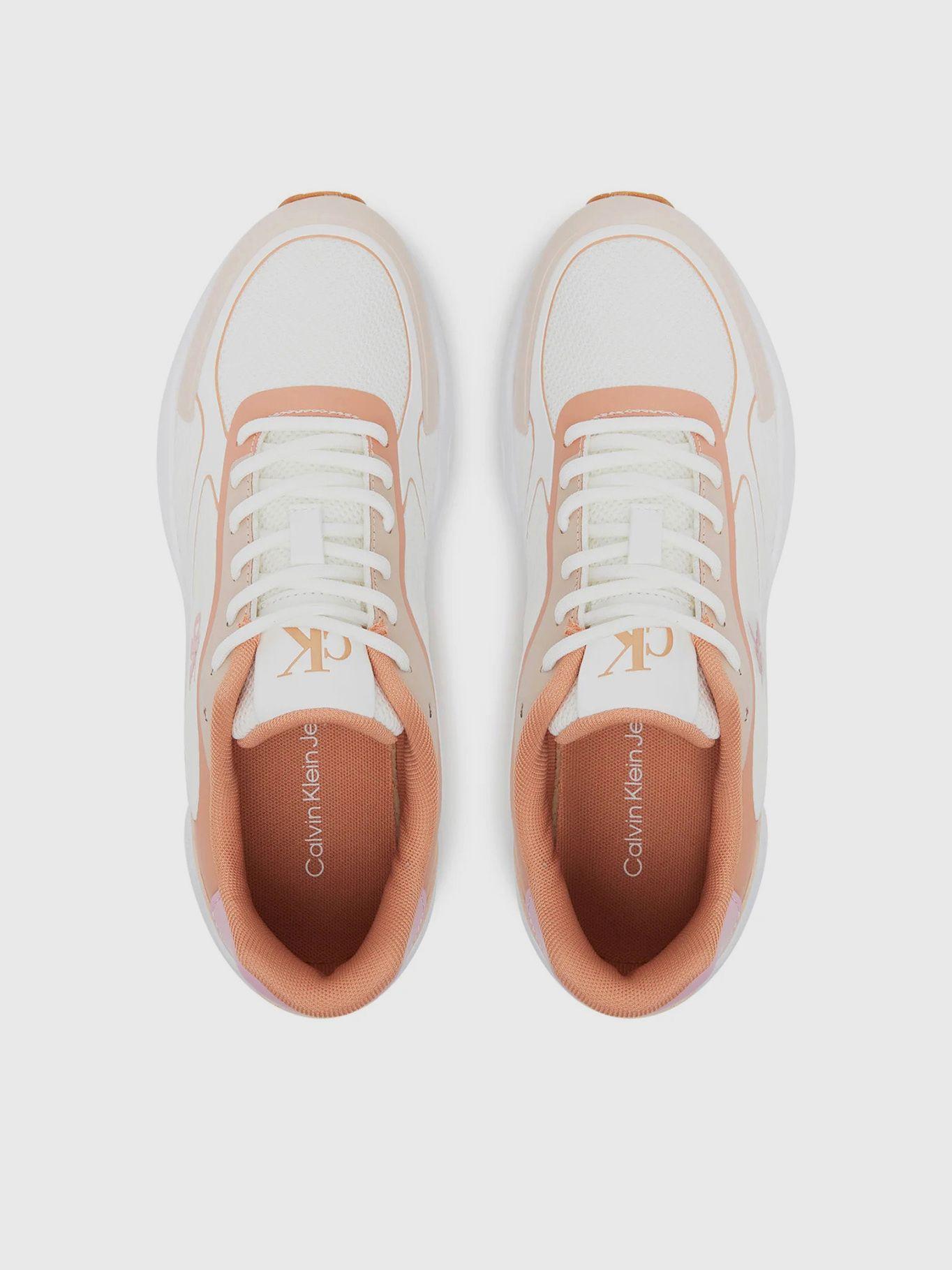 Zapatilla Retro Tennis Blanco Calvin Klein Mujer-2